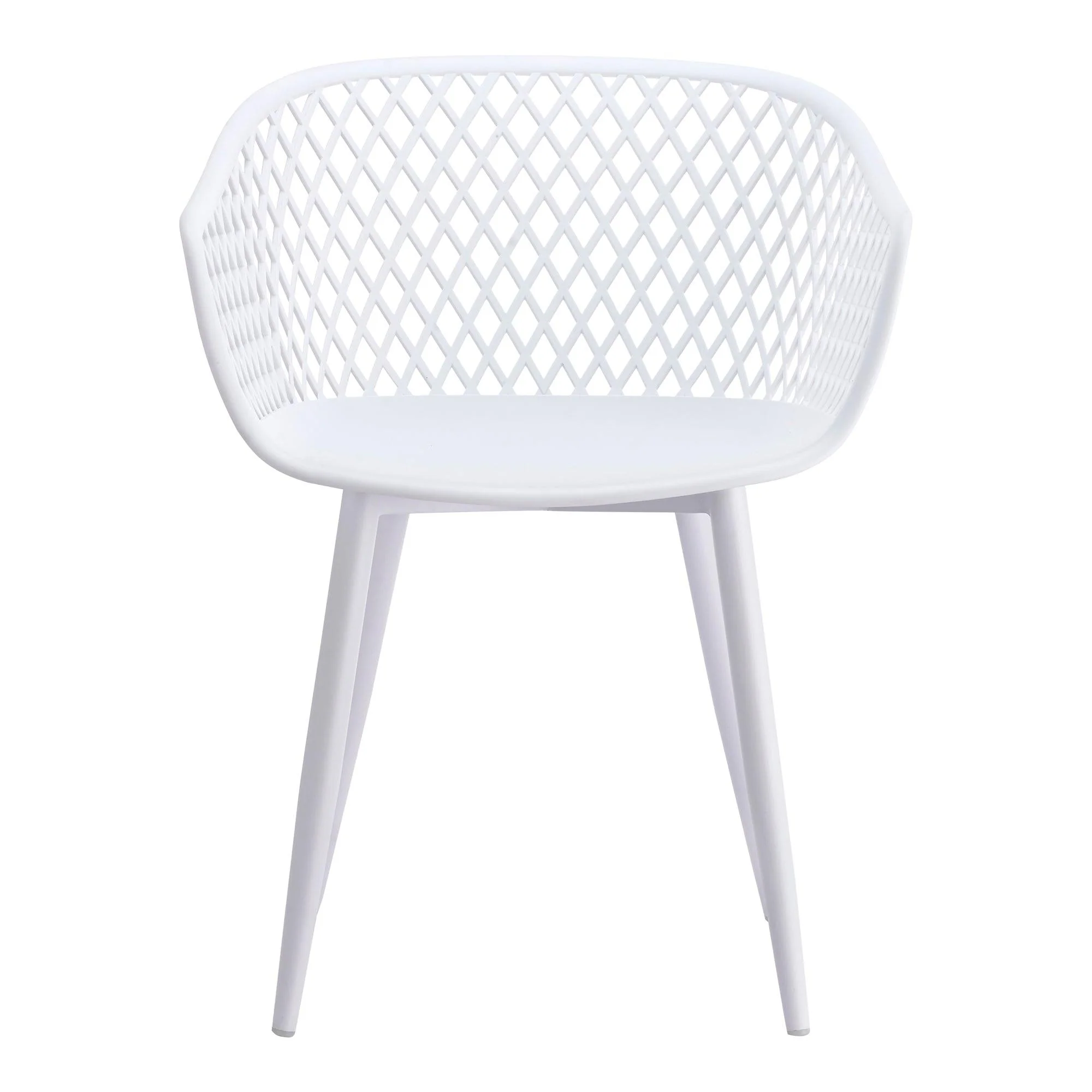 Piazza Outdoor Chair White - Set Of Two - Remutear