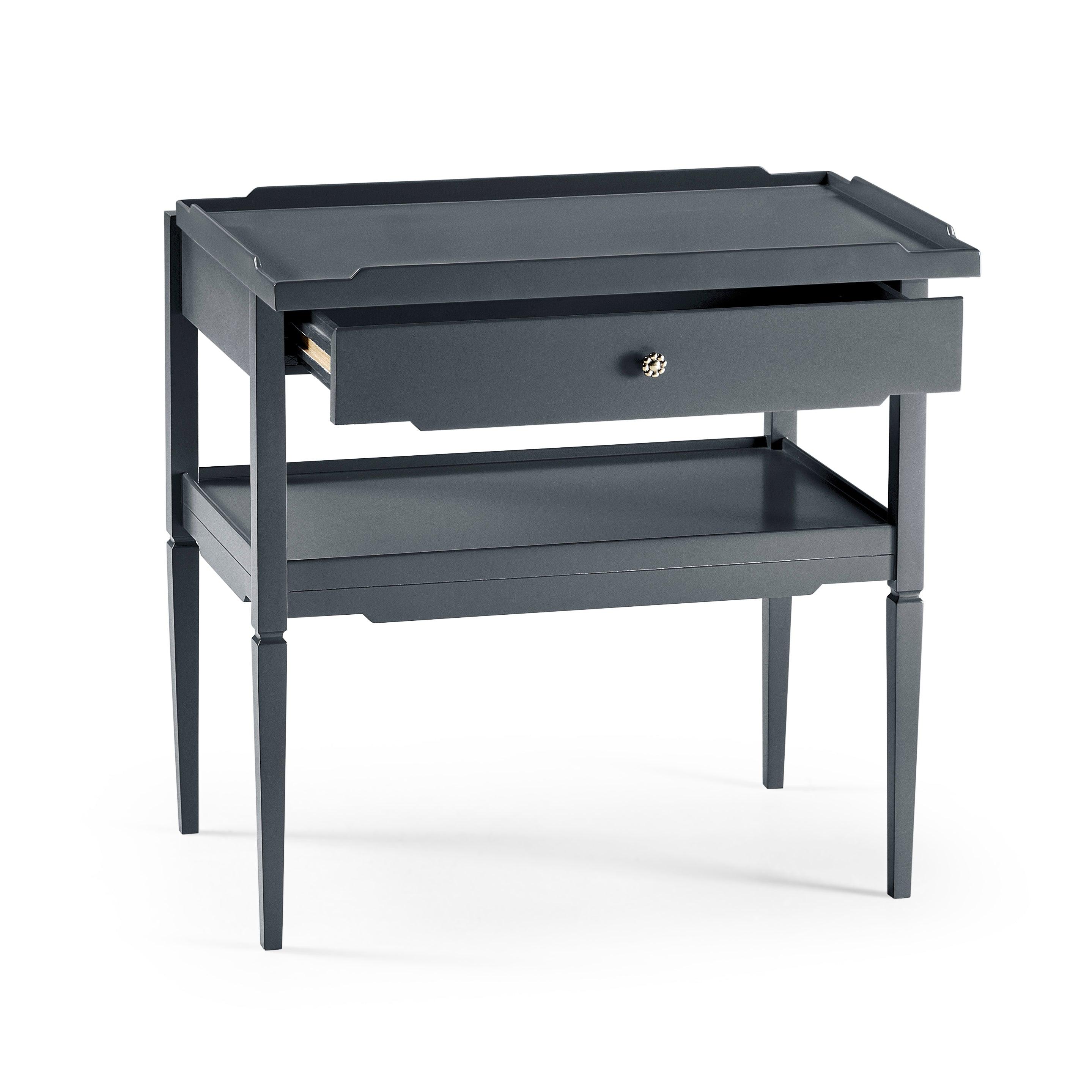 Reimagined Remanence Large Blue Side Table - Remutear