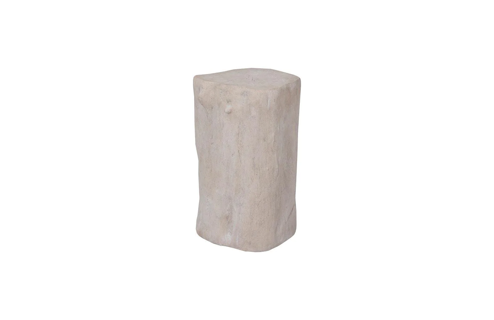 Log Stool, Roman Stone, SM - Remutear