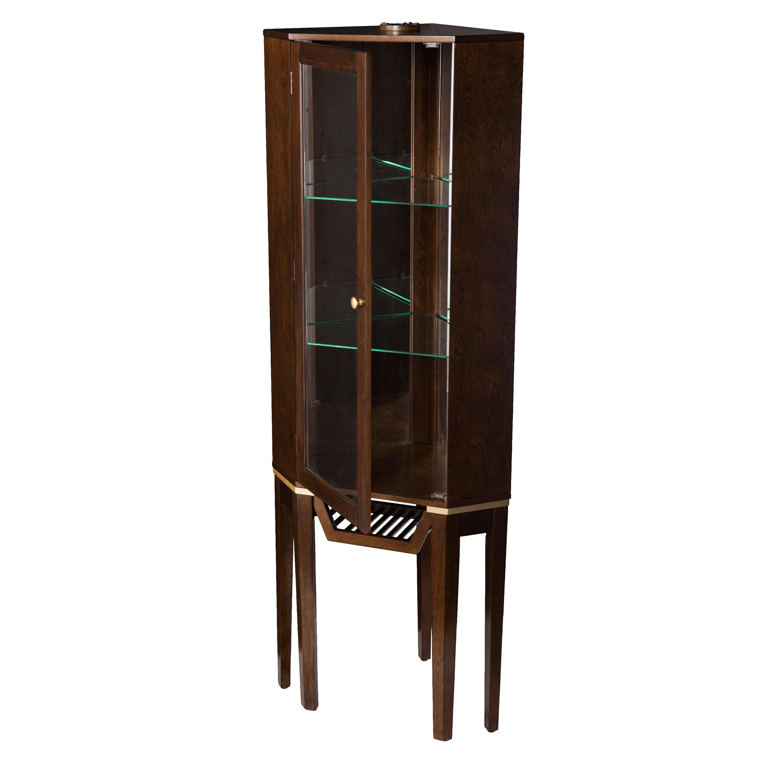 Kennbeck Corner Bar Cabinet - Remutear