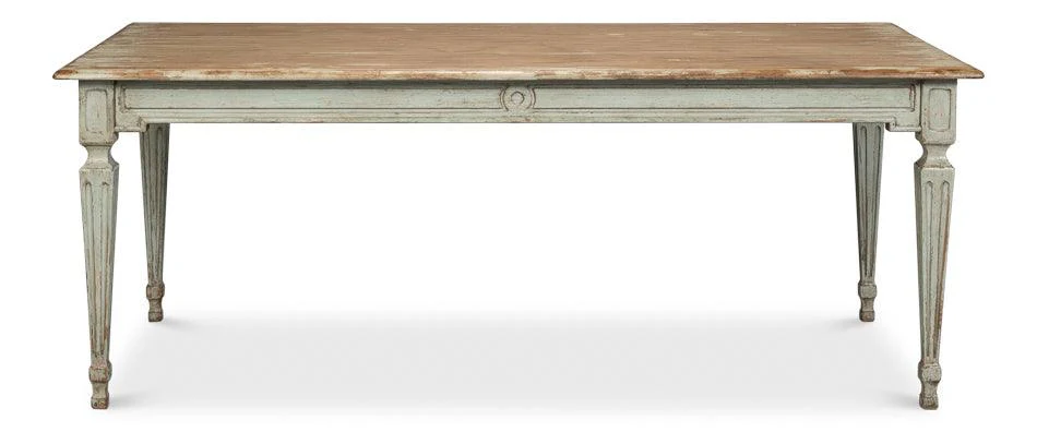 Elise Dining Table - Sage - Remutear