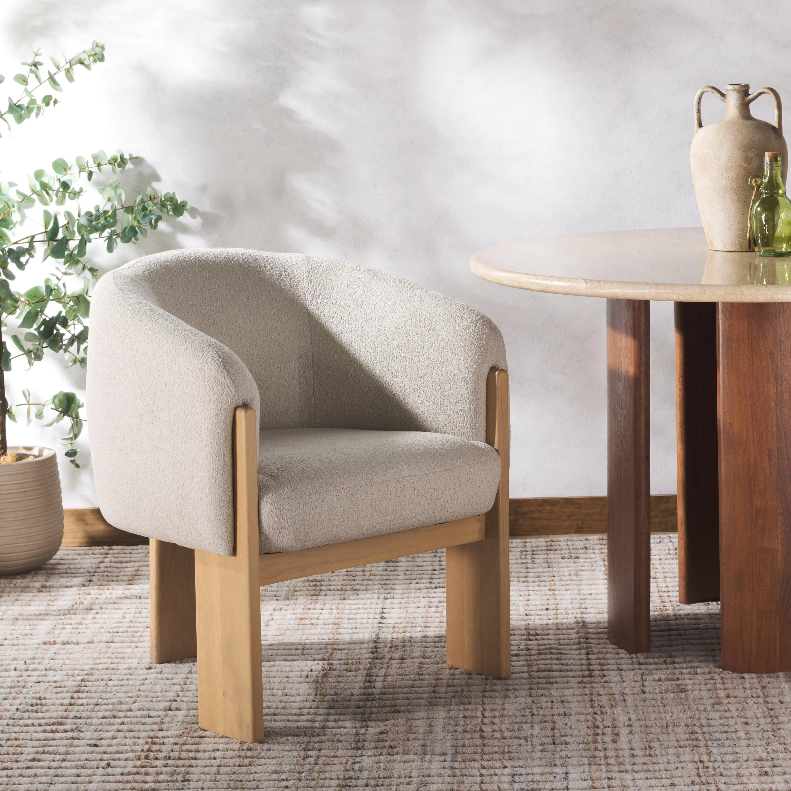 Lauricella Barrel Back Dining Chair - Remutear