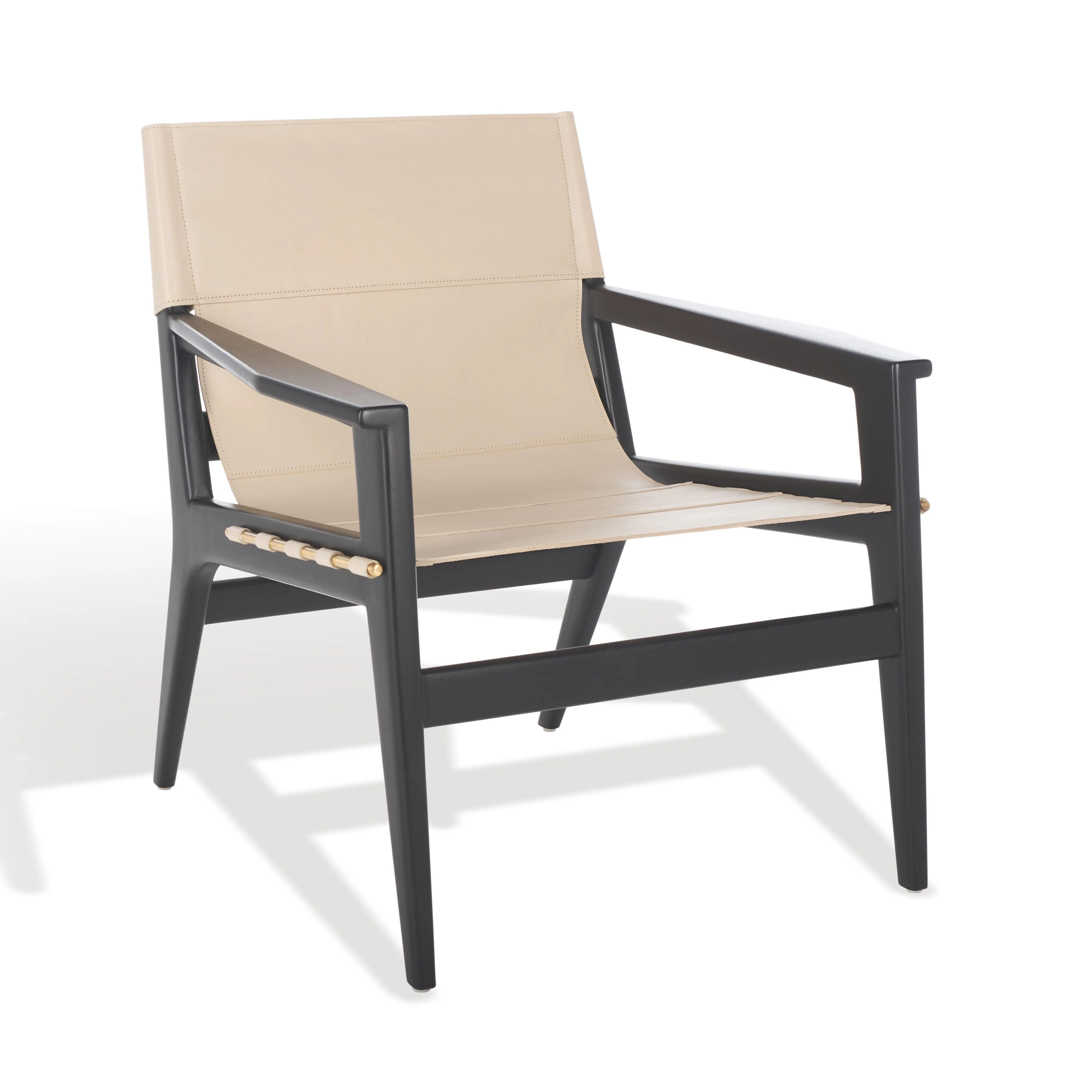 Culkin Leather Sling Chair - Remutear