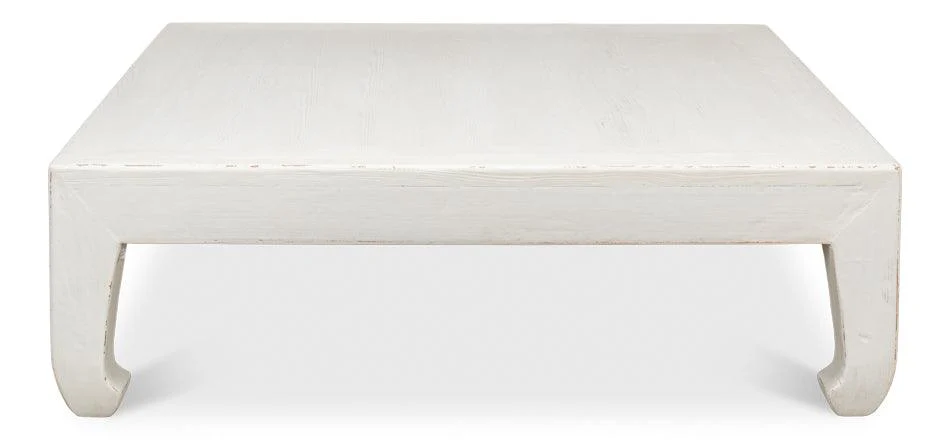 Classic Chinese Coffee Table - White - Remutear