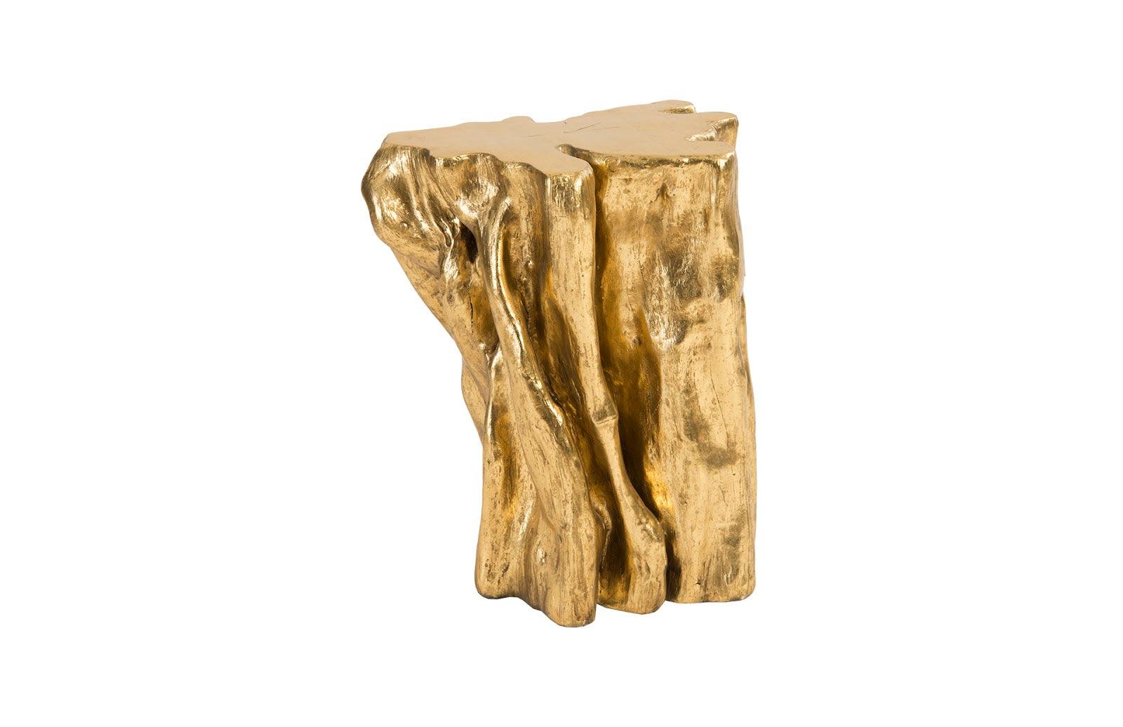 Copse Stool, Gold Leaf, Small - Remutear