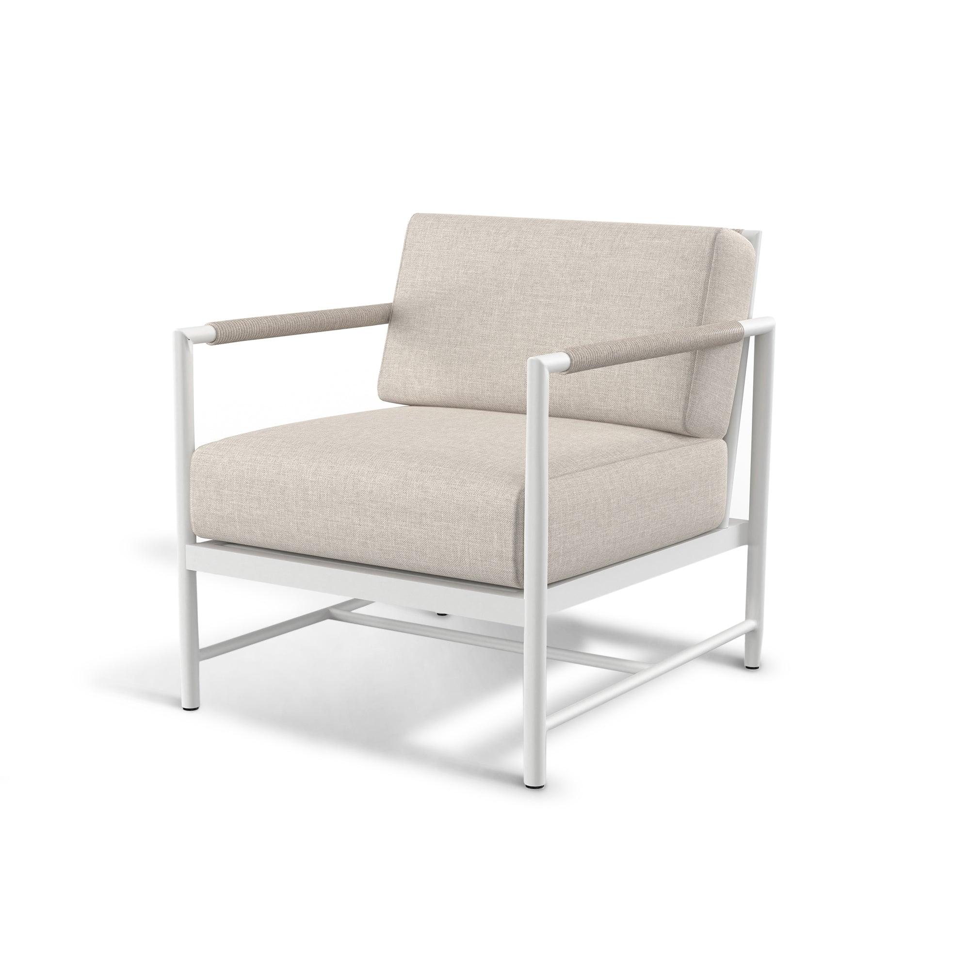 Sabbia Club Chair in Echo Ash, No Welt - Remutear