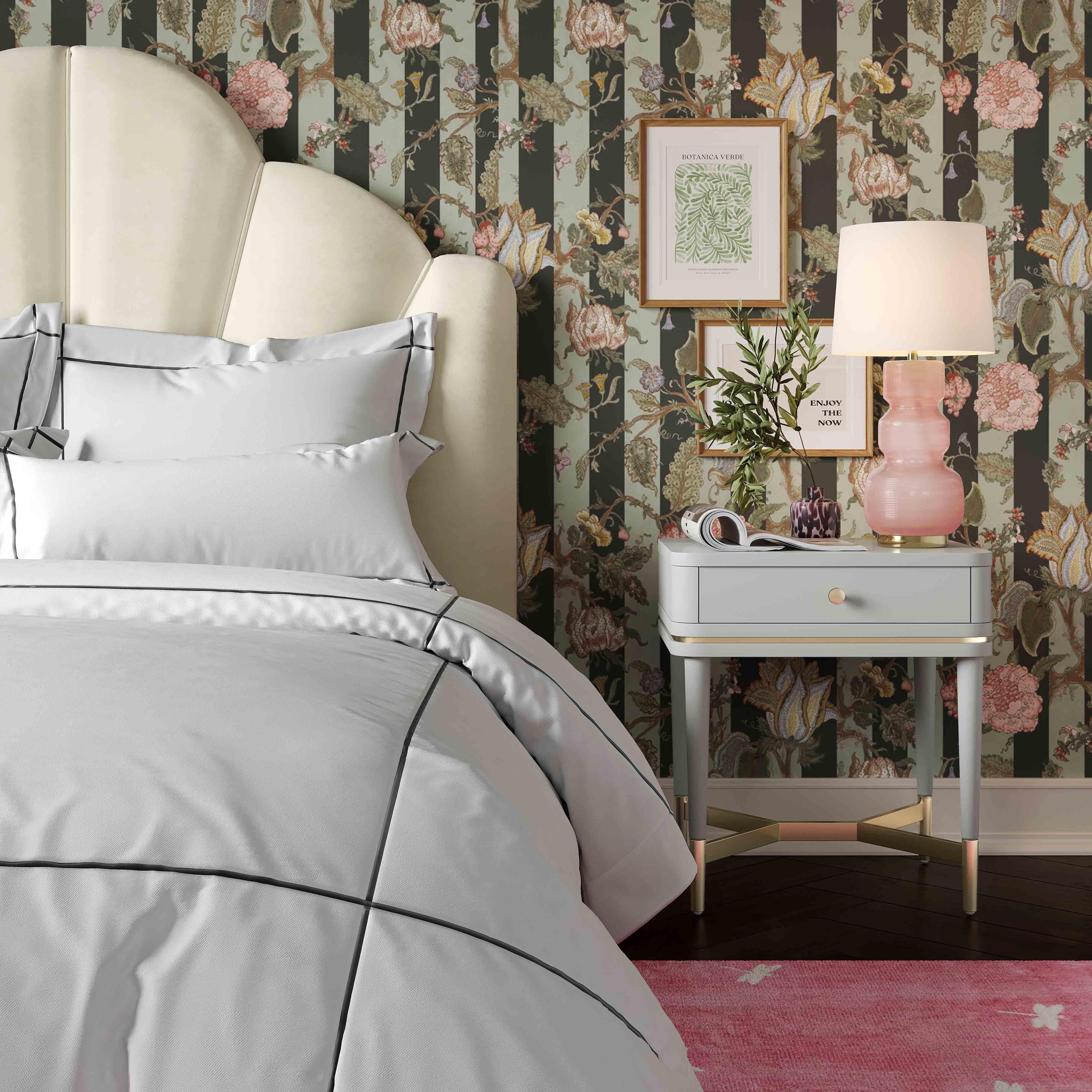 Julieta Grey Nightstand - Remutear