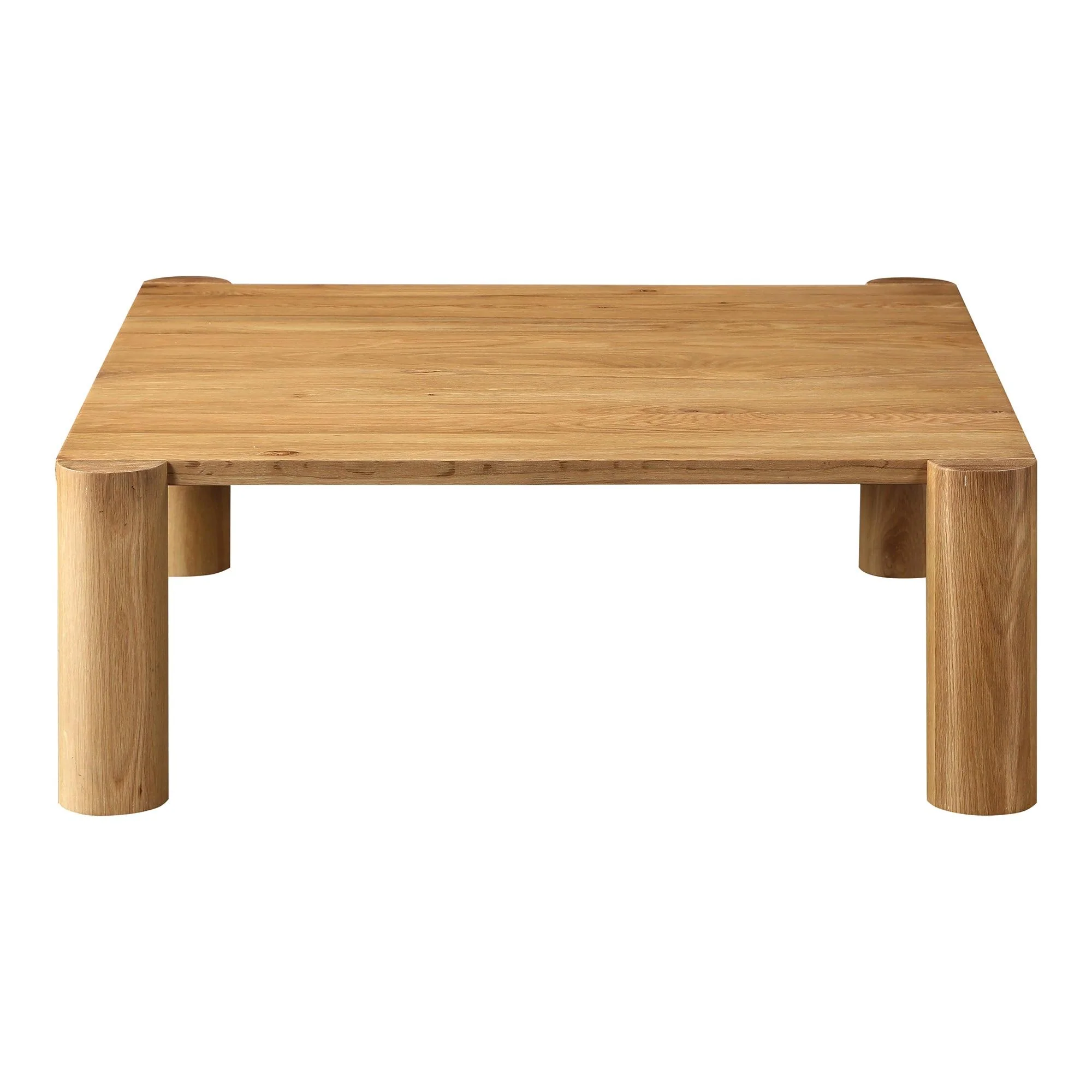 Post Coffee Table White Oak - Remutear