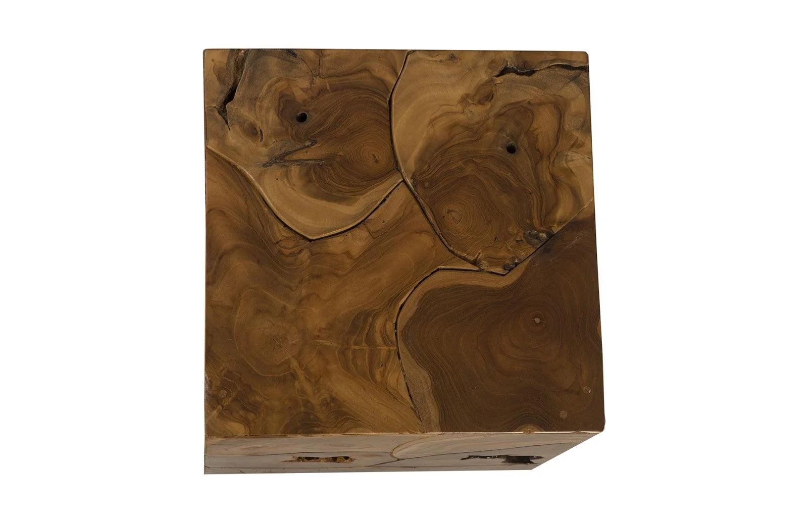 Teak Slice Side Table - Remutear