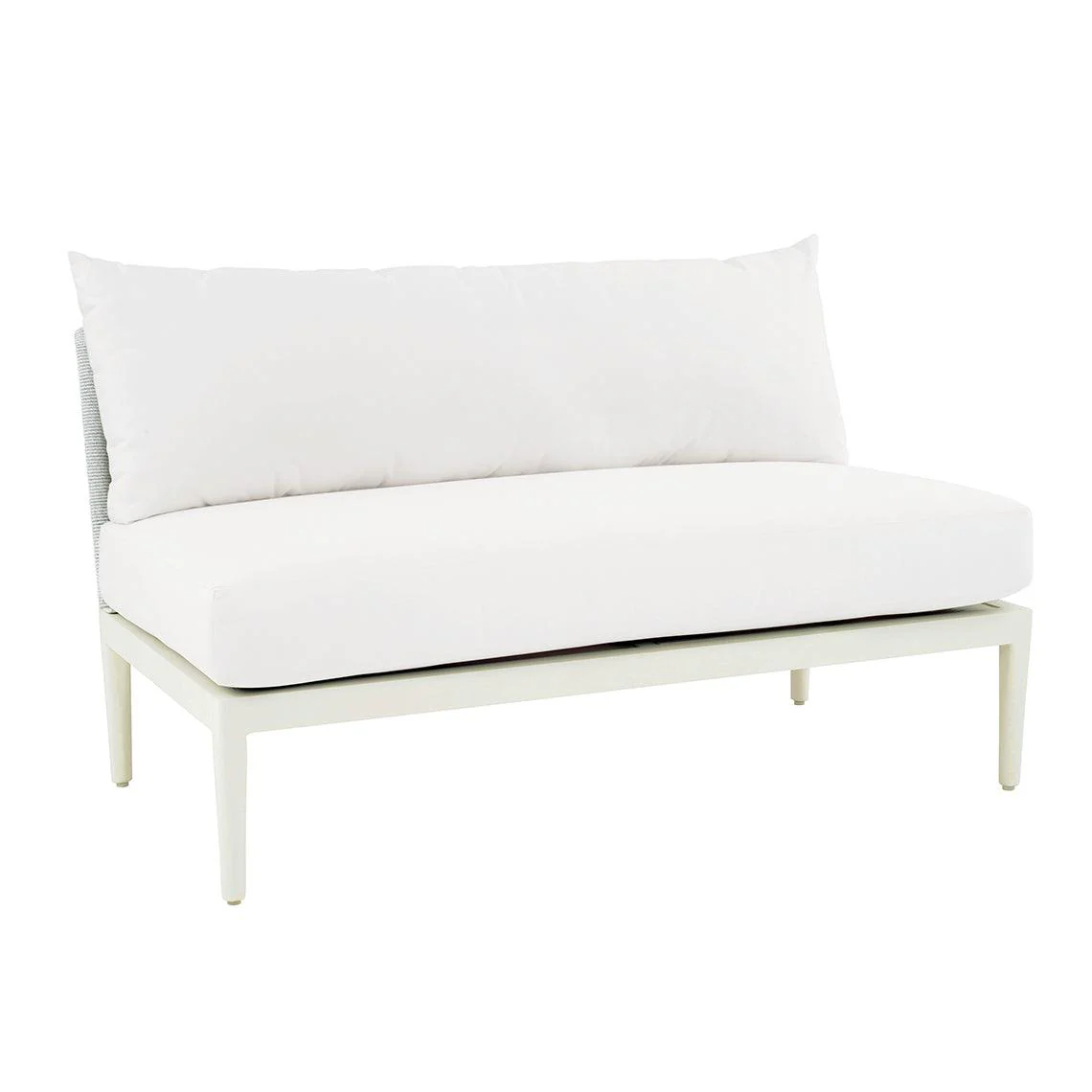 Nevis Sectional Armless Settee - Remutear