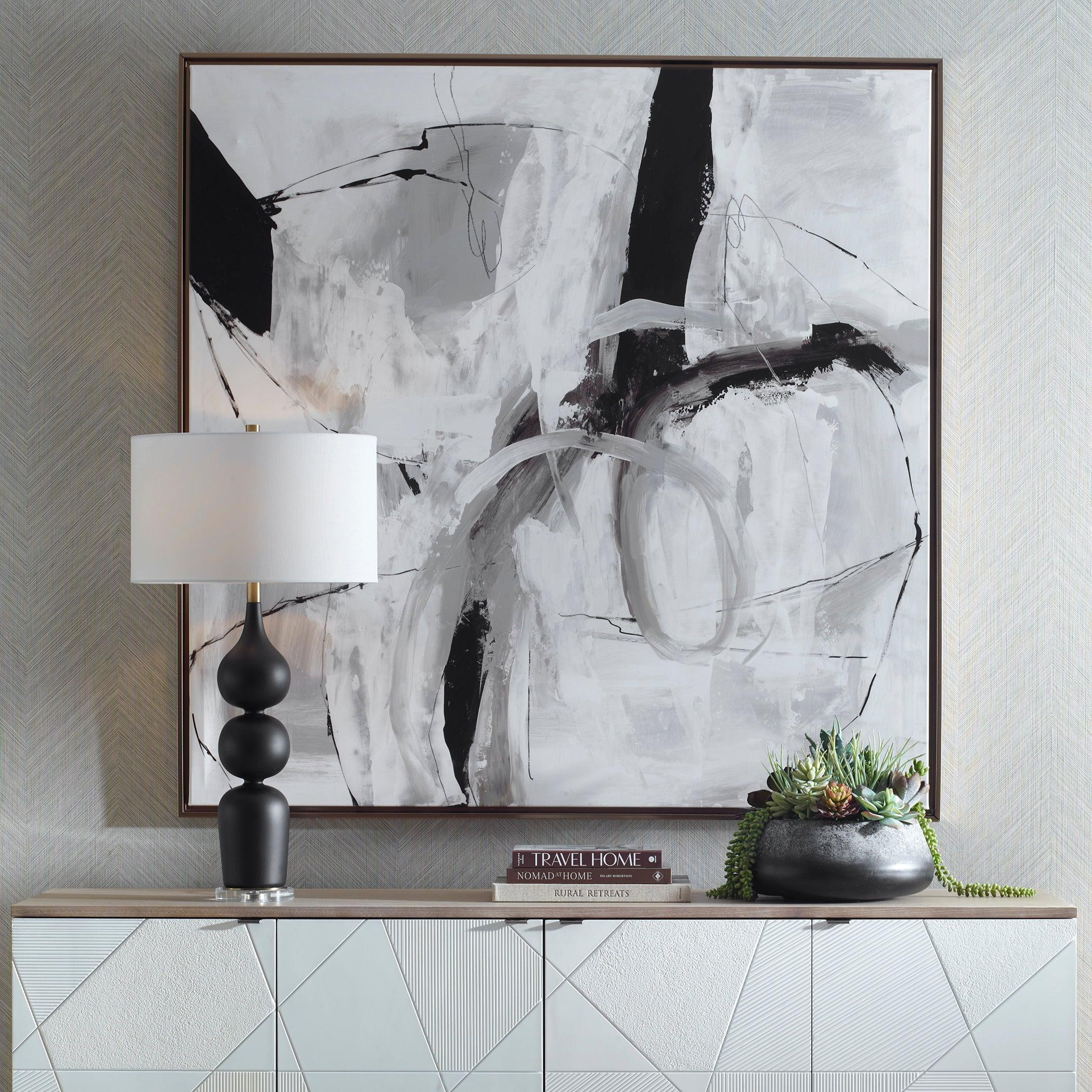 Looping Eternity Framed Abstract Art - Remutear