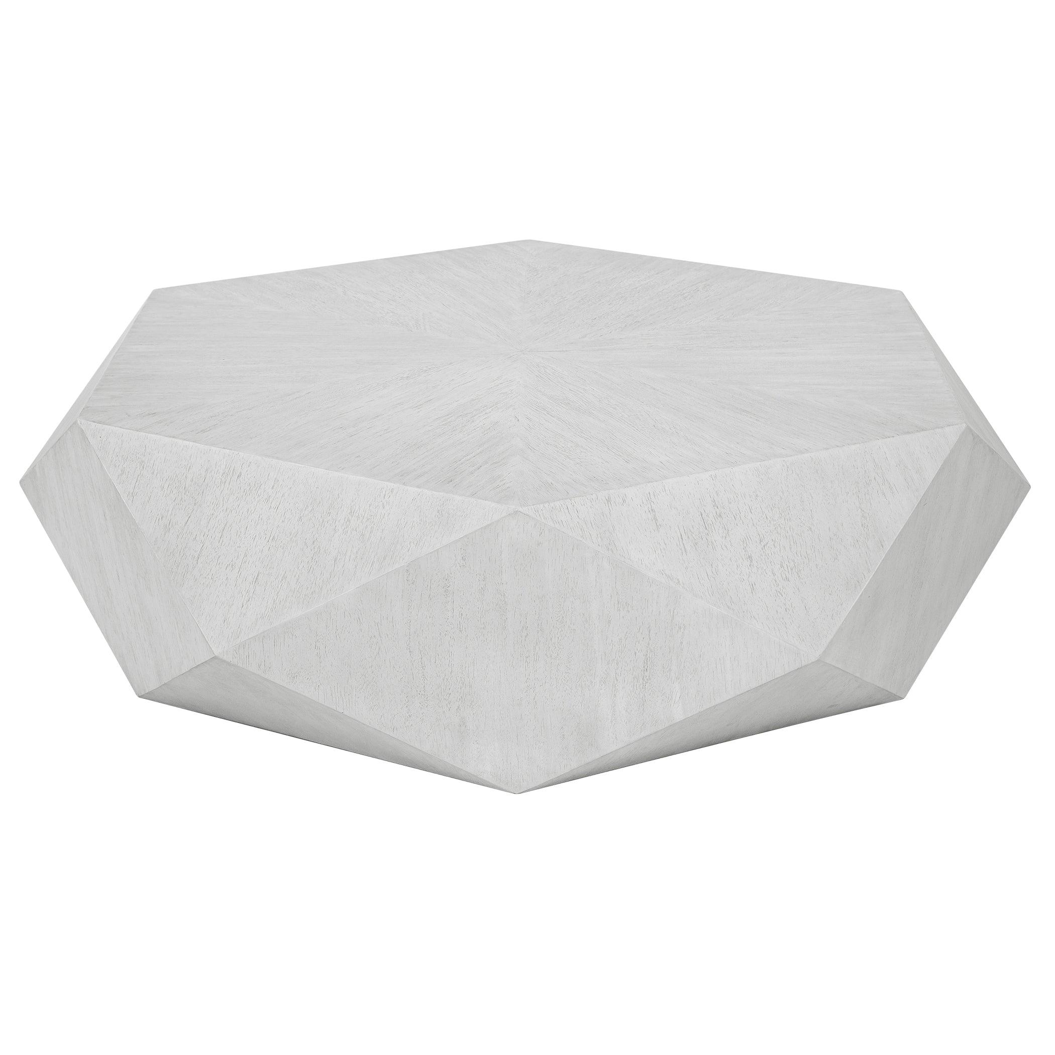 VOLKER WHITE COFFEE TABLE - Remutear