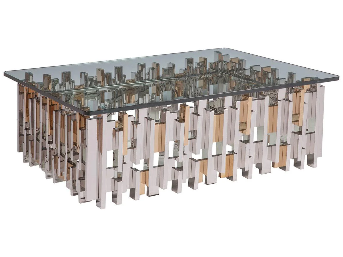 Signature Designs Cityscape Rectangular Cocktail Table - Remutear
