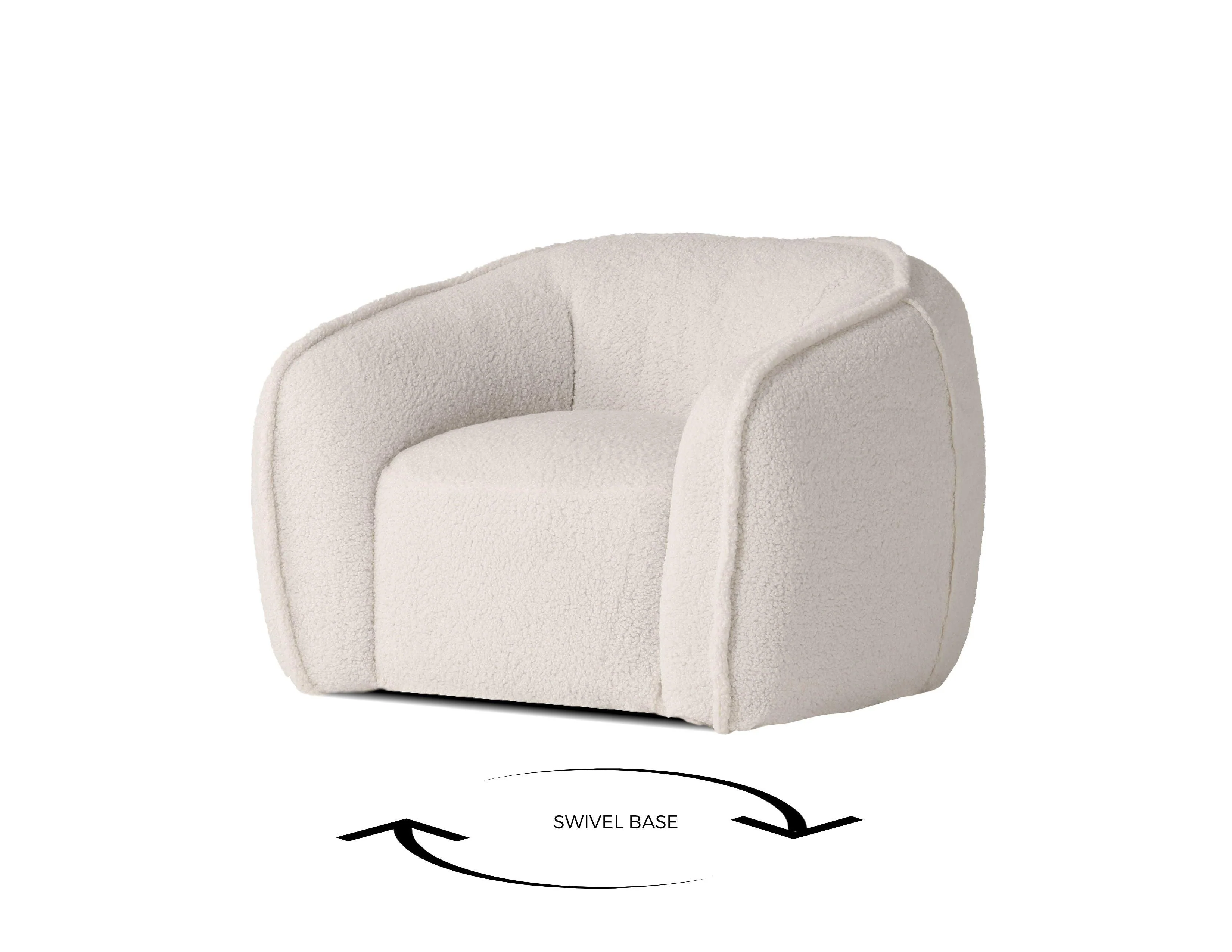 DUFFY Lounge Chair Swivel - Remutear