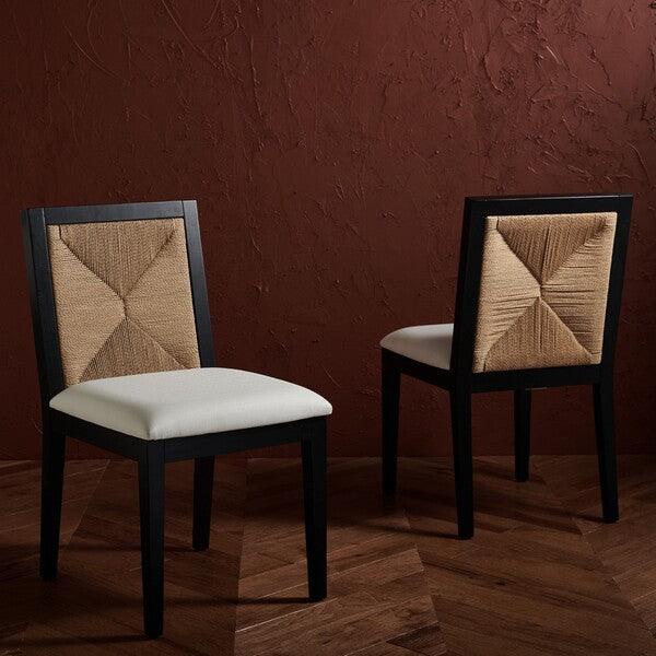 EMILIO WOVEN DINING CHAIR (SET OF 2) - Remutear