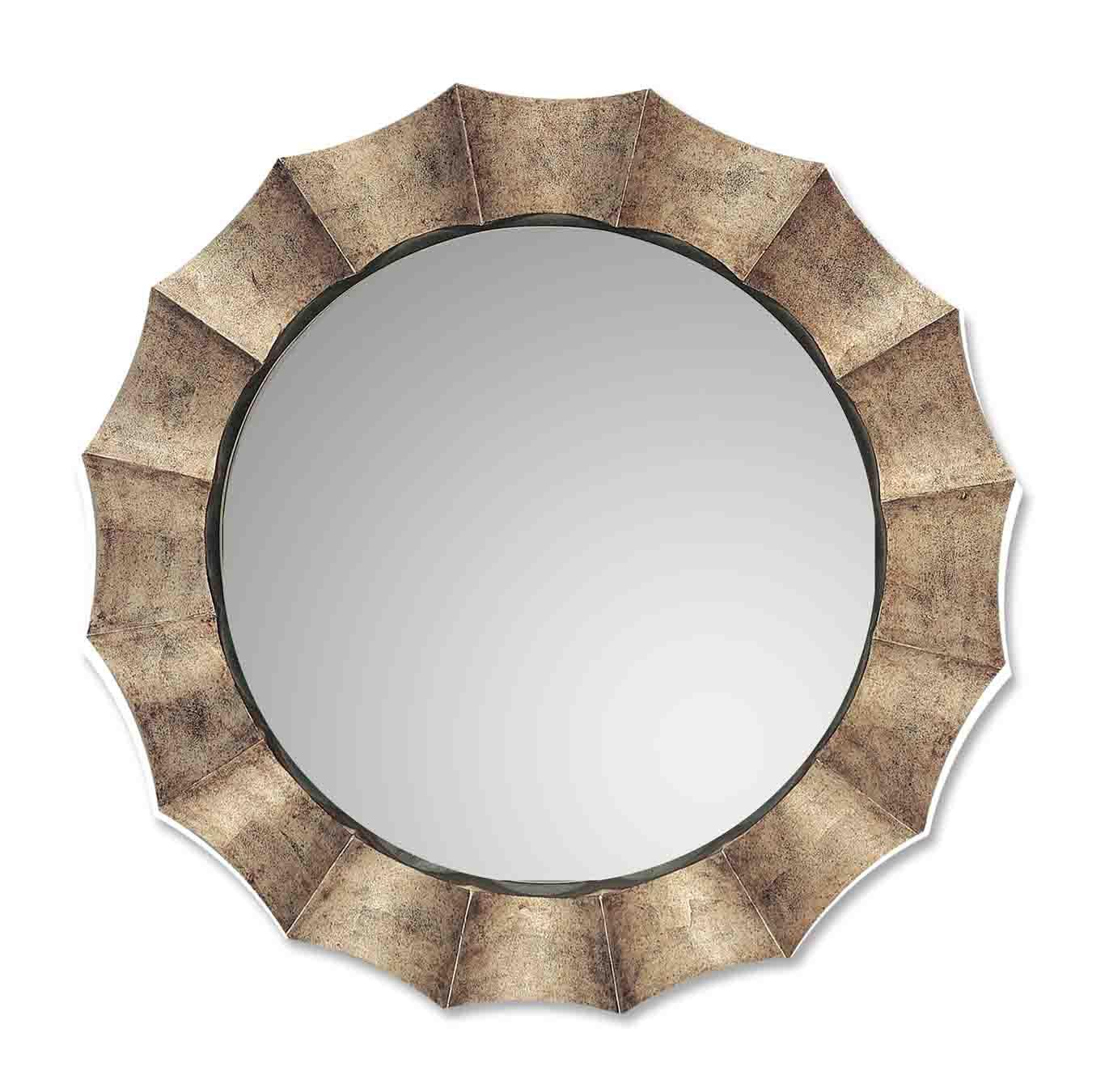 GOTHAM U ANTIQUE SILVER MIRROR - Remutear