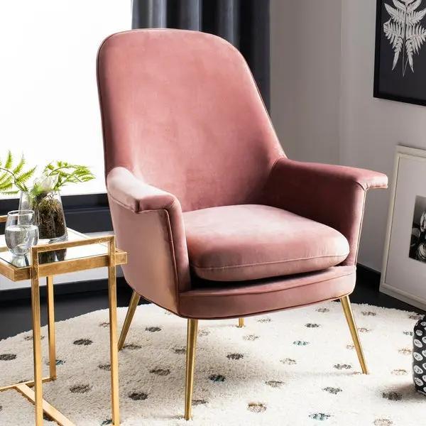 AIMEE VELVET ARM CHAIR - Remutear