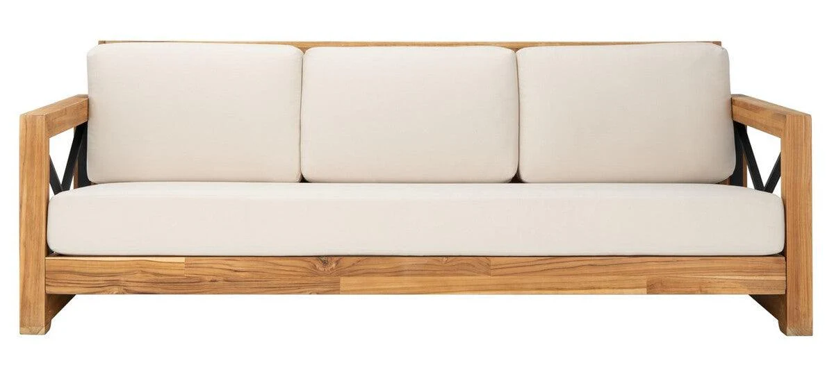 ANDROS BRAZILIAN TEAK PATIO SOFA - Remutear
