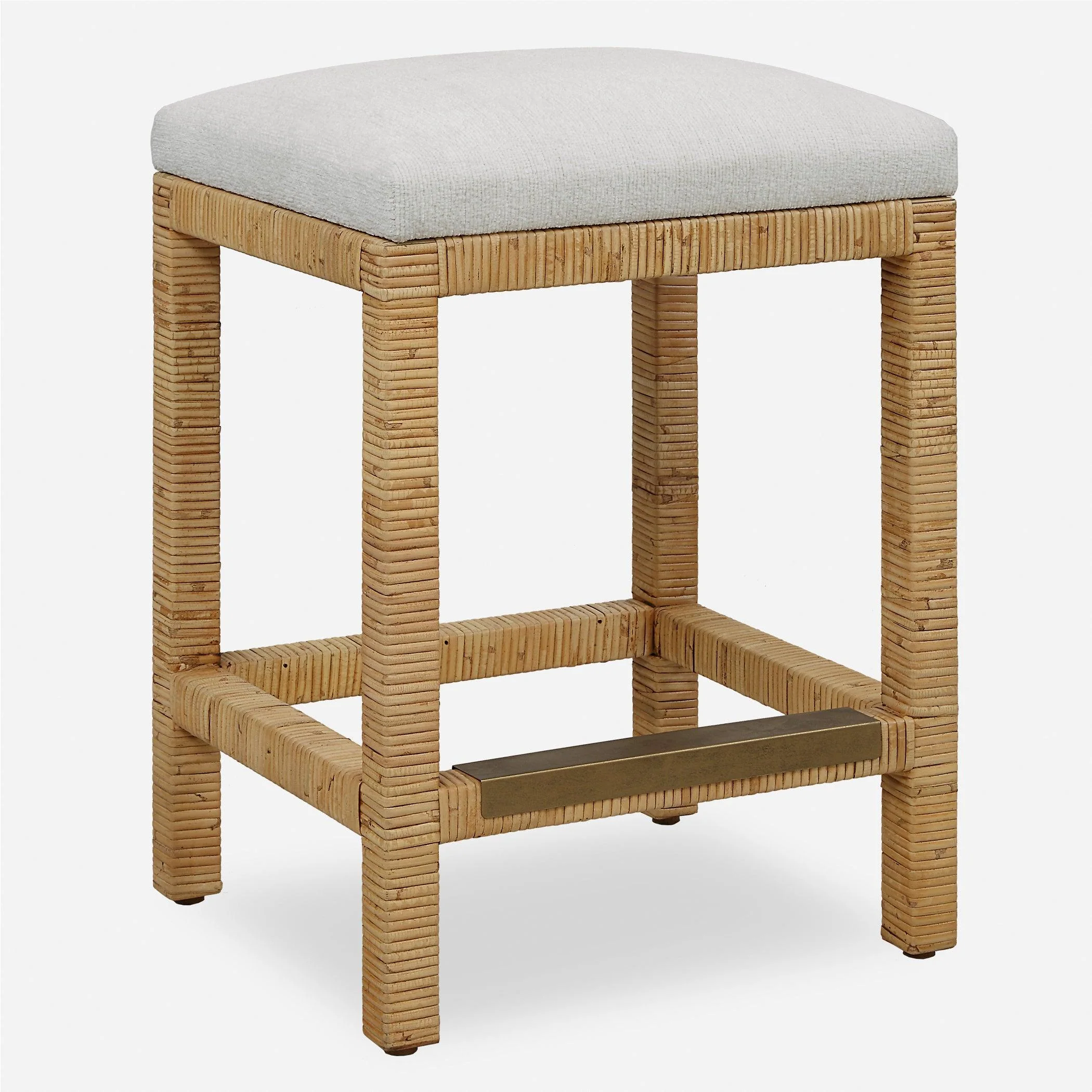 Muriel Rattan Counter Stool - Remutear