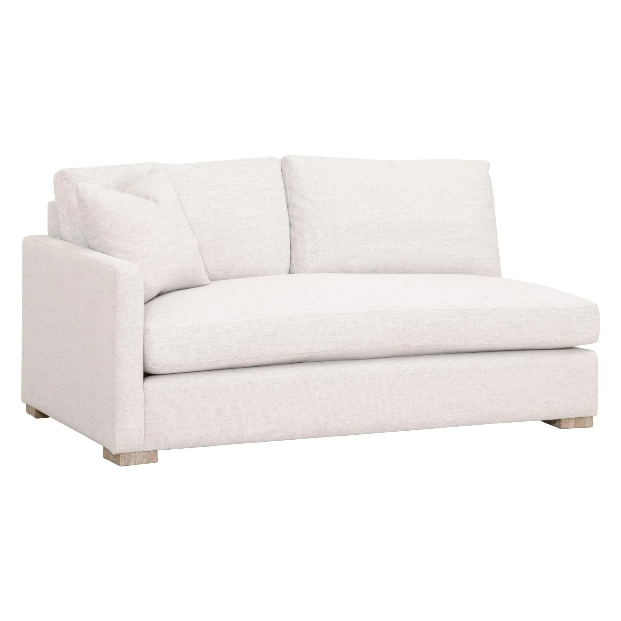 Clara Modular 2-Seat Left Slim Arm Sofa - Remutear