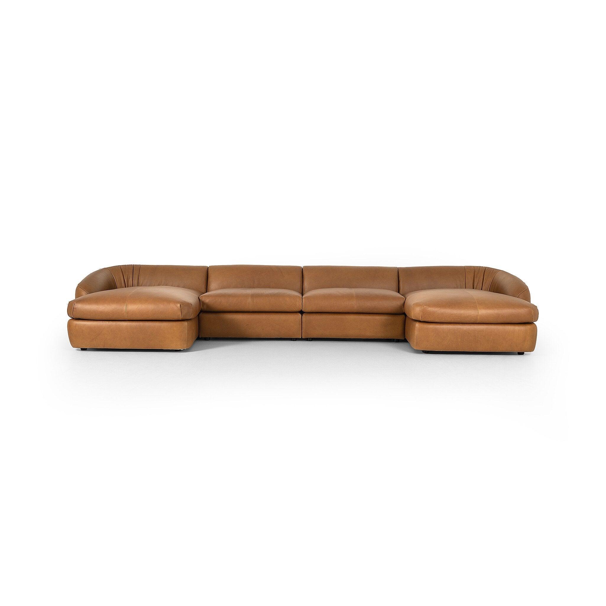 Saldana 4Pc Double Chaise - Remutear