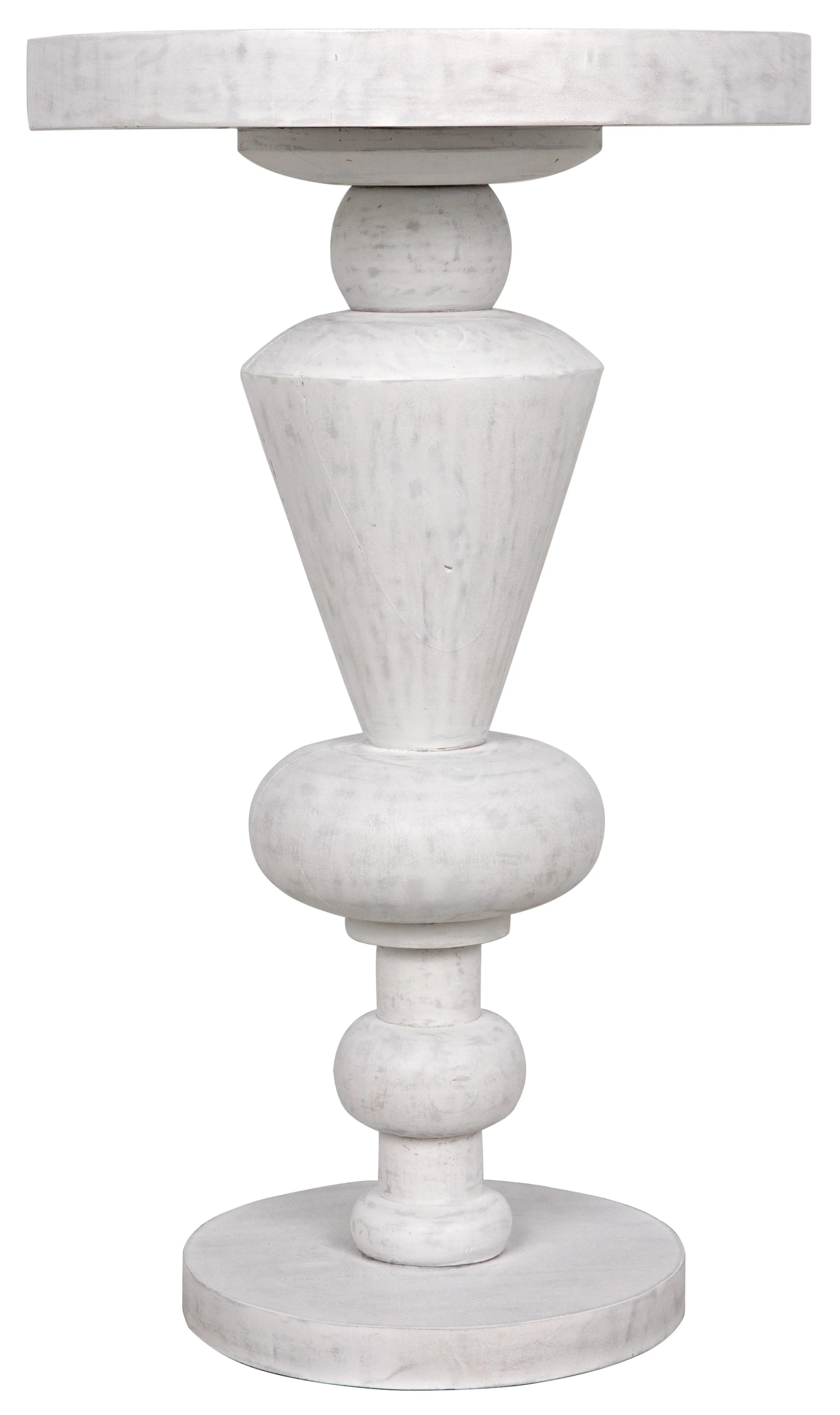 Fenring Side Table, White Wash - Remutear
