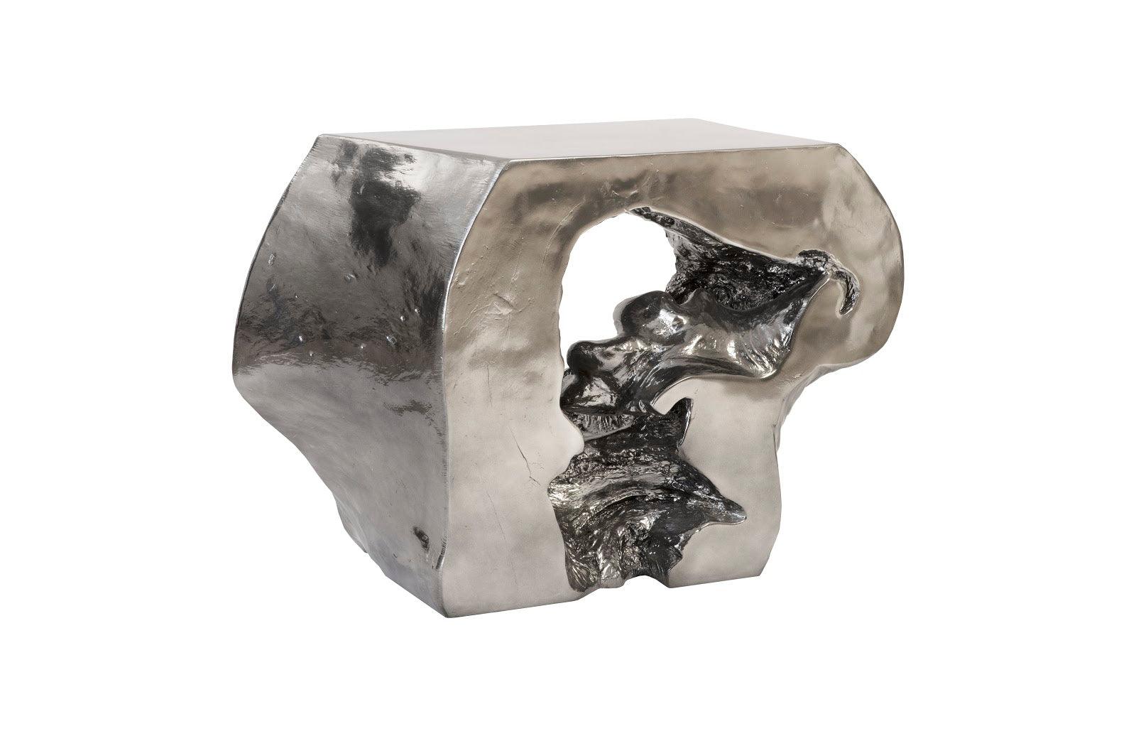Plateada Hollow Console, Liquid Silver - Remutear