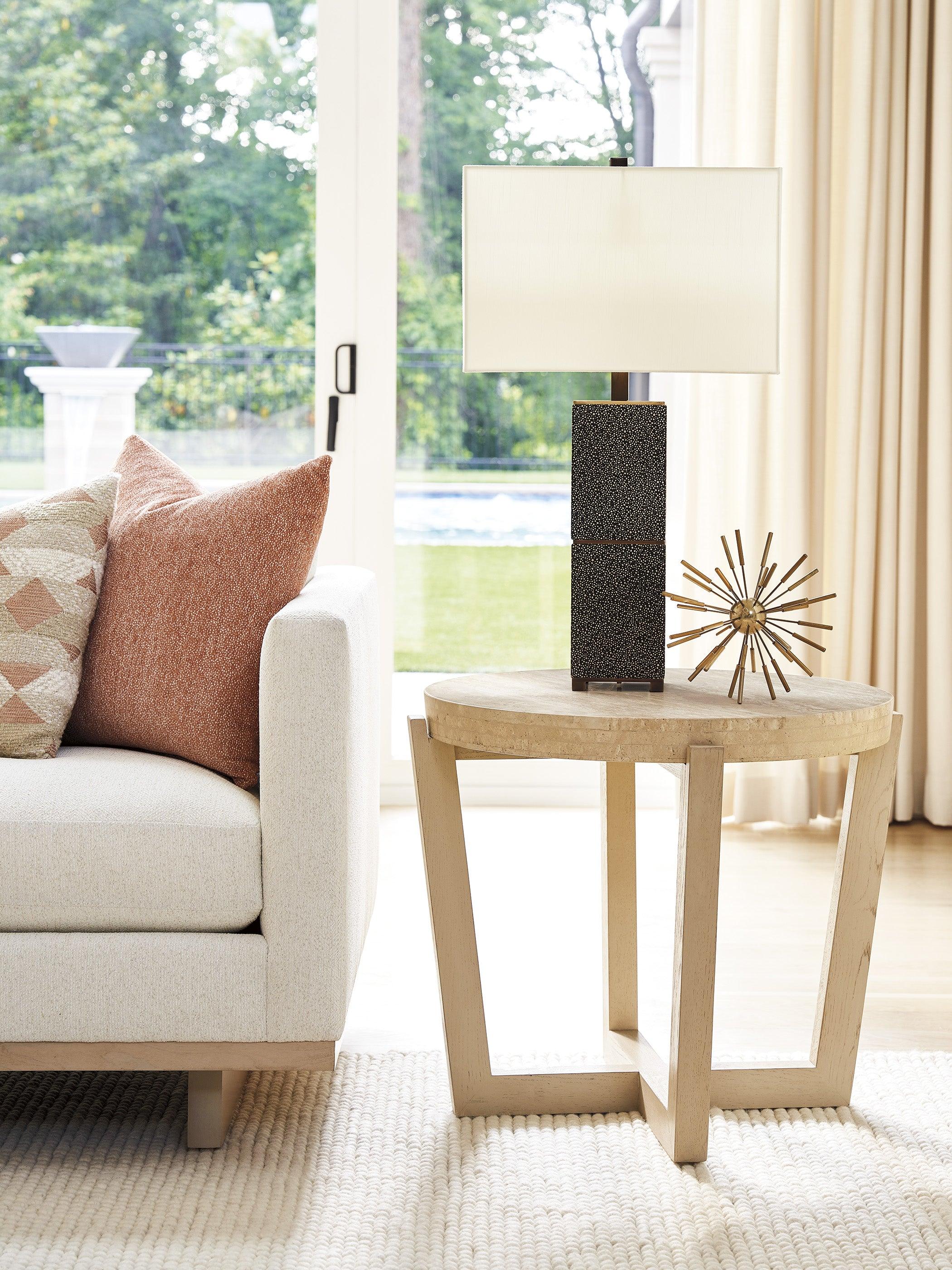 Sunset Key Shasta Round Lamp Table - Remutear