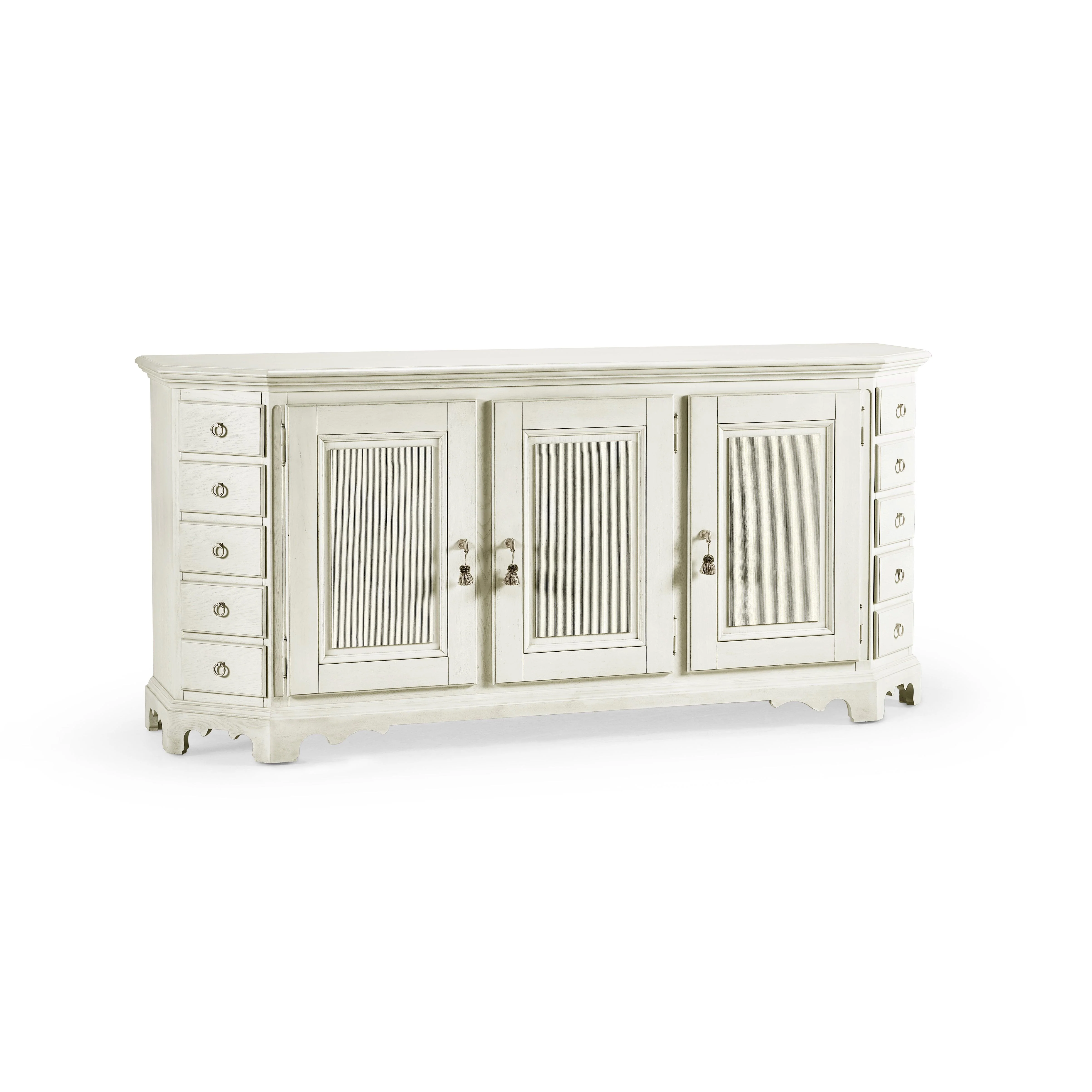 Nimbostratus Credenza - White - Remutear