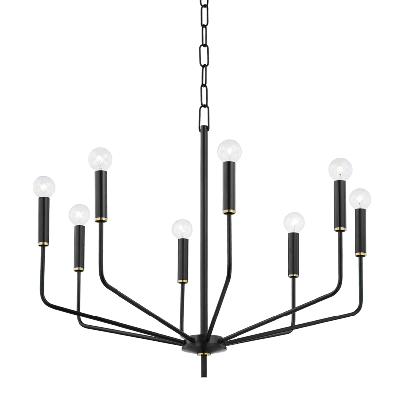 BAILEY 8 LIGHT CHANDELIER - Remutear