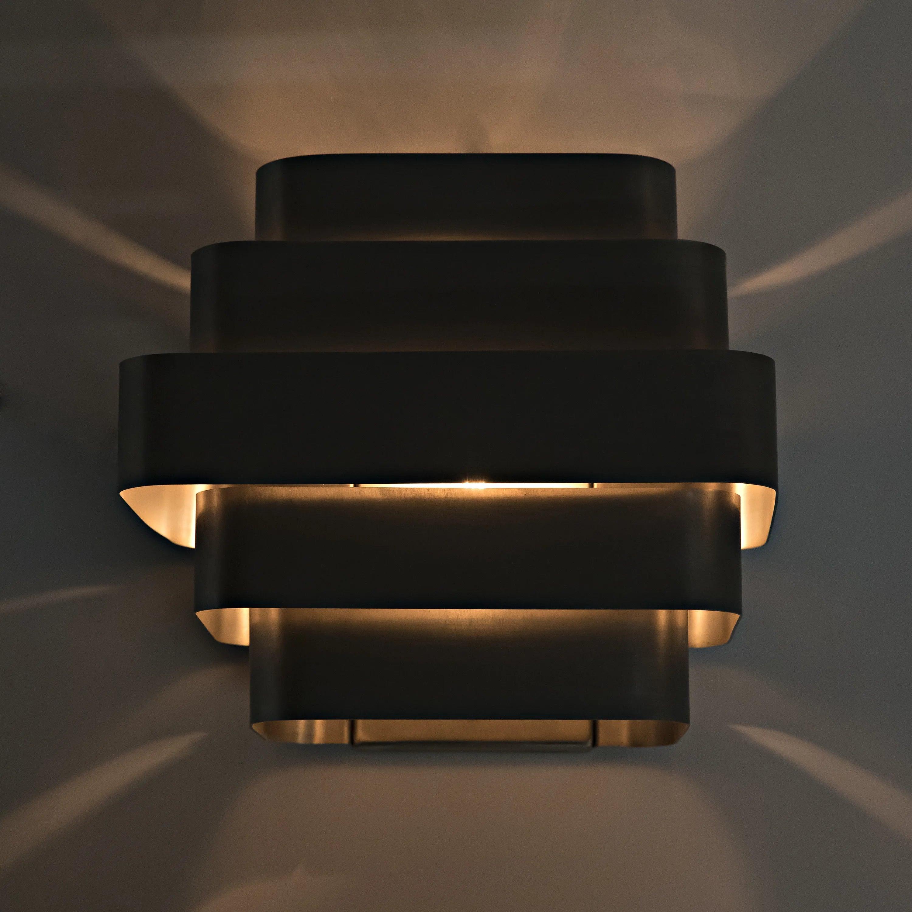 Baas Sconce, Antique Silver Finish - Remutear