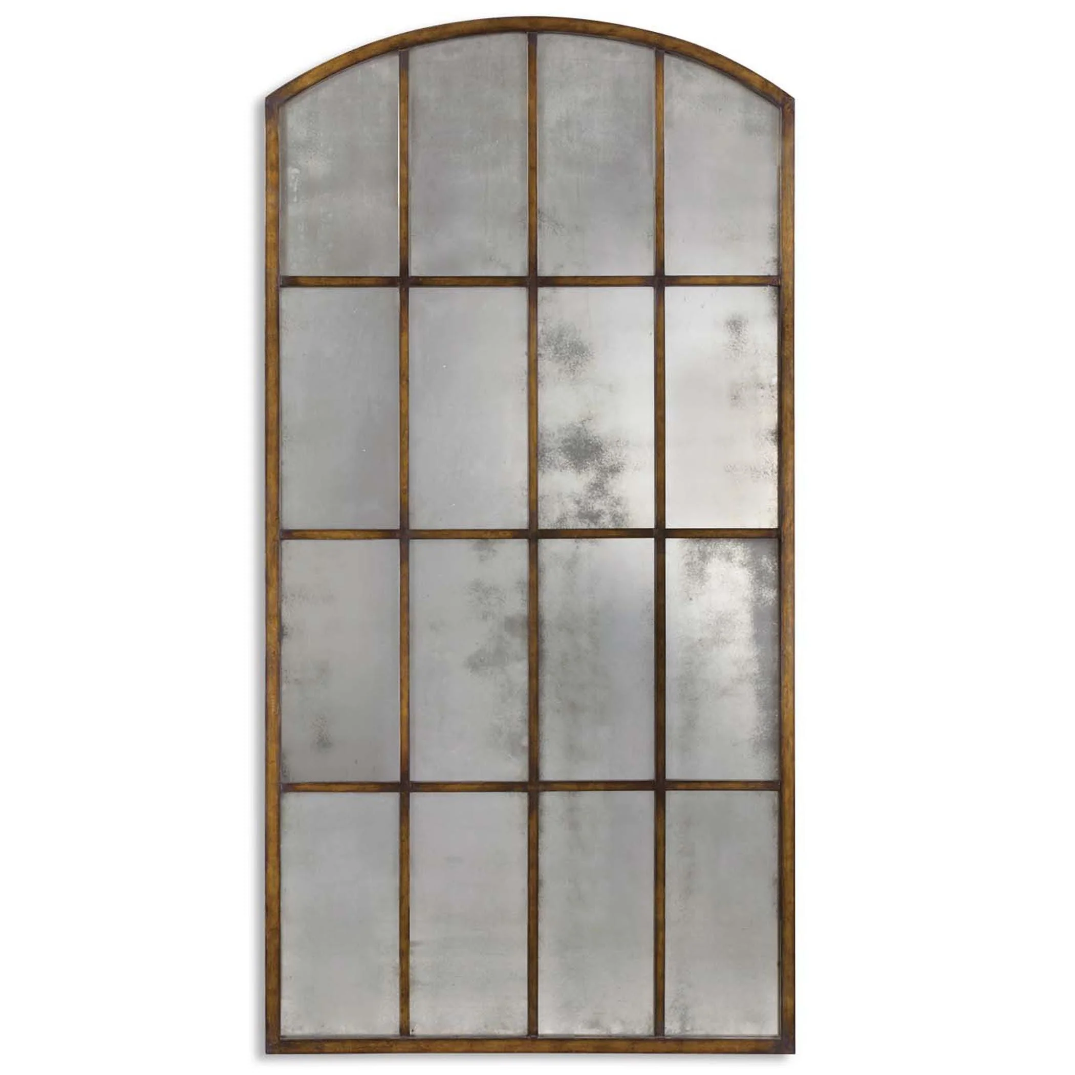 AMIEL ANTIQUE LARGE ARCH MIRROR - Remutear