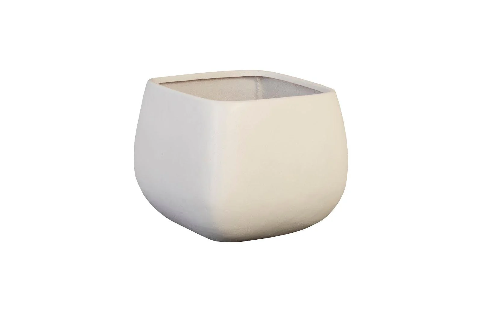 Ava Planter, Large, White - Remutear