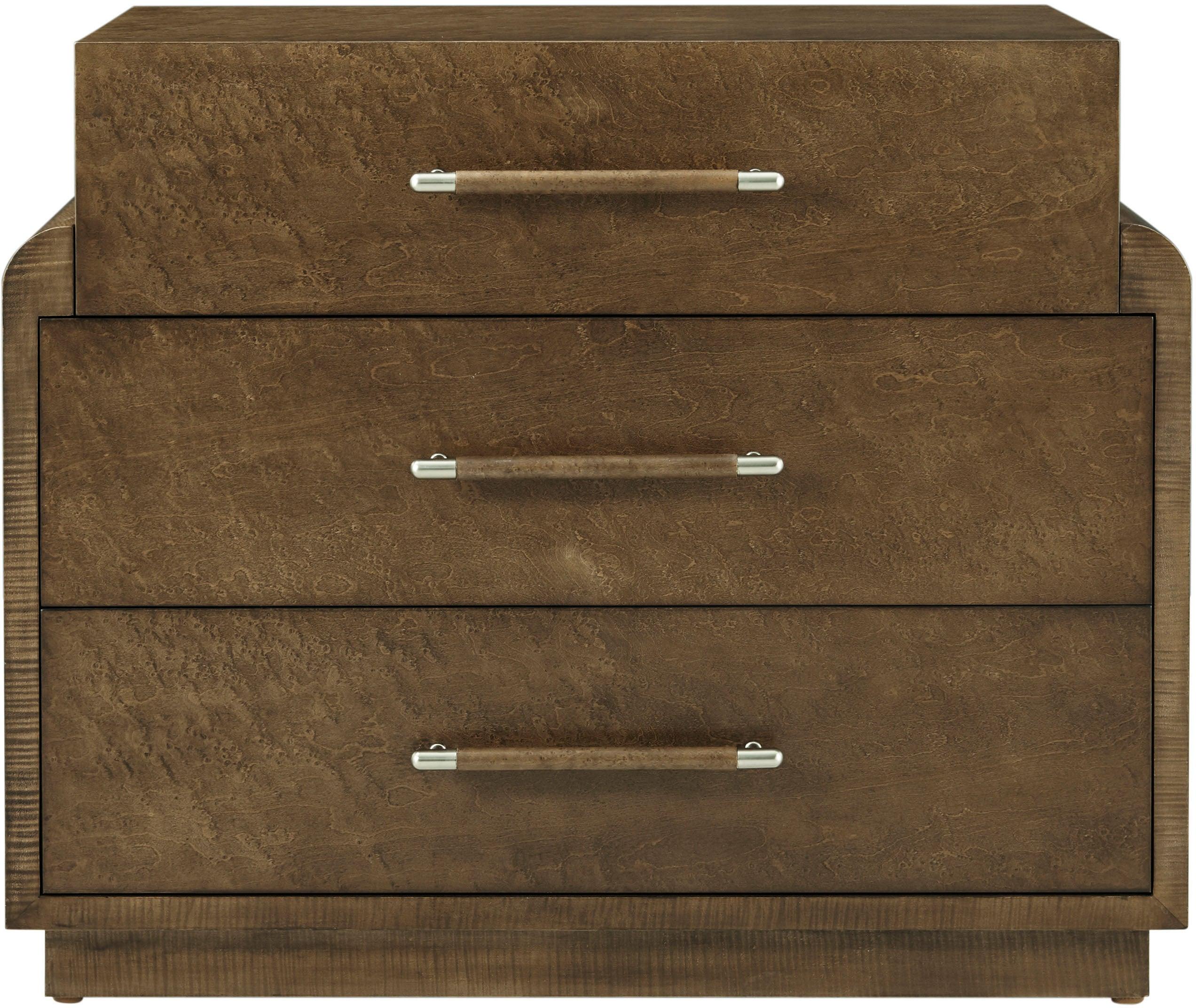 Origins Three-Drawer Nightstand - Remutear