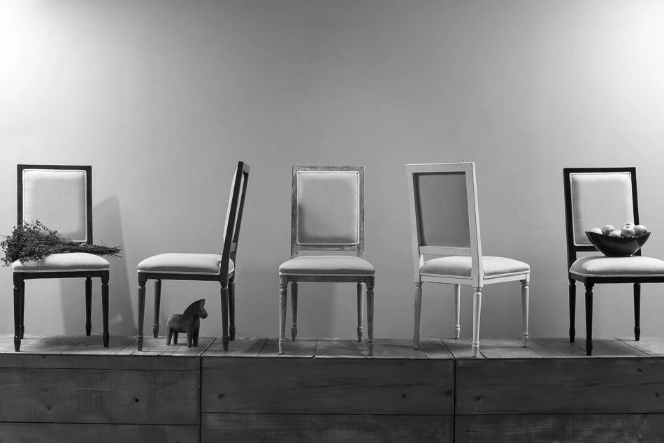 Square Back S/Chair Sim Stucco - Charcoal - Remutear