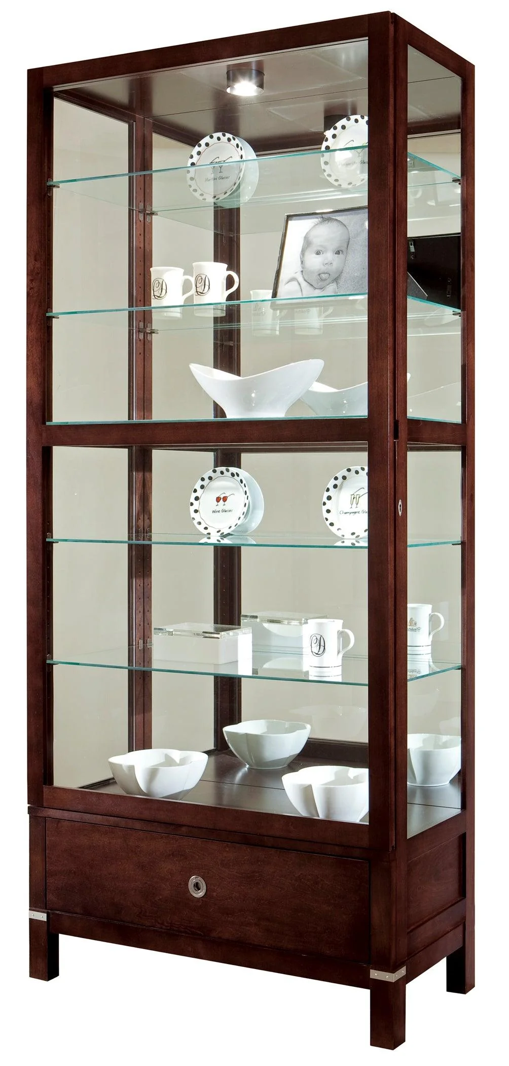Williamson Curio Display Cabinet - Remutear