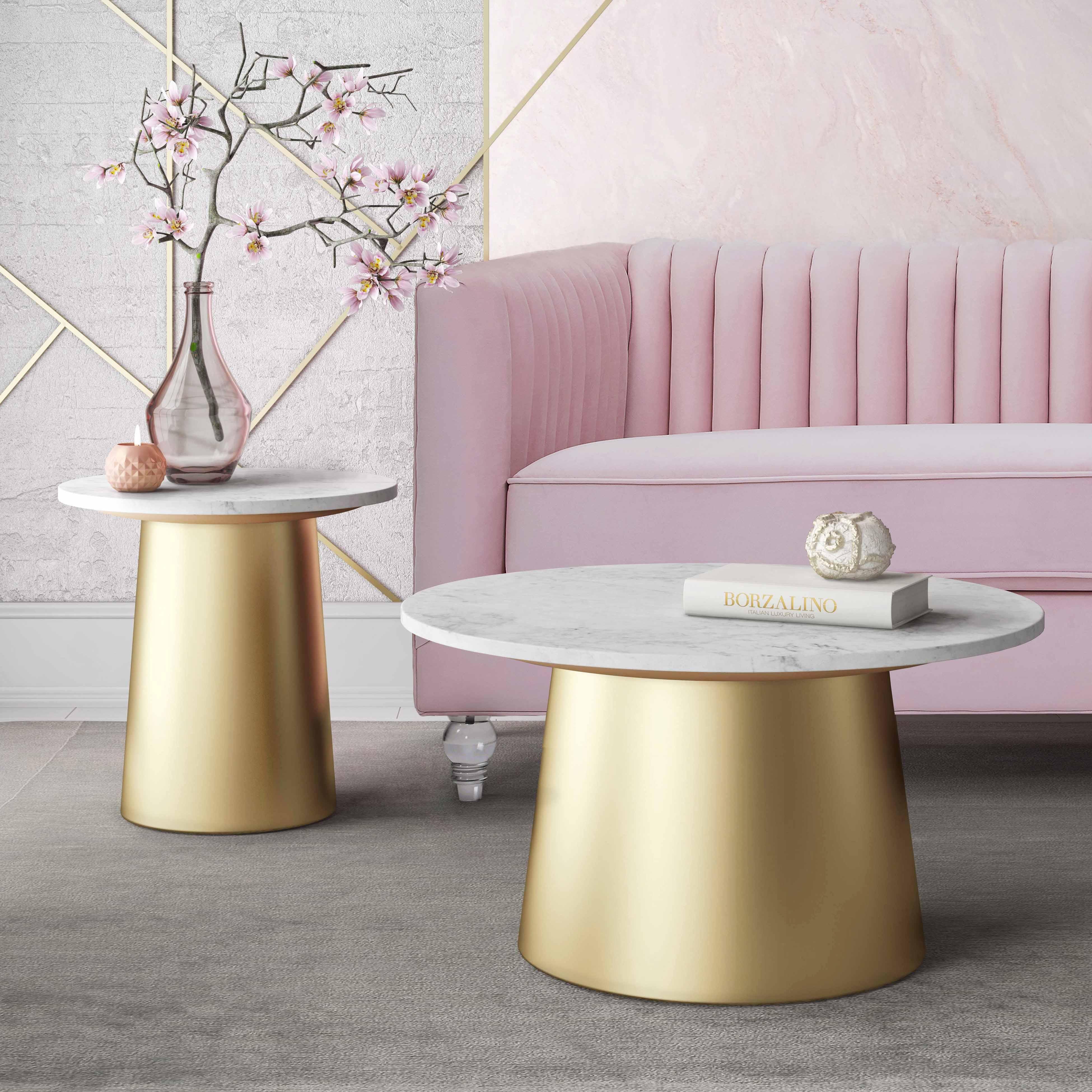 Bleeker Marble Side Table - Remutear