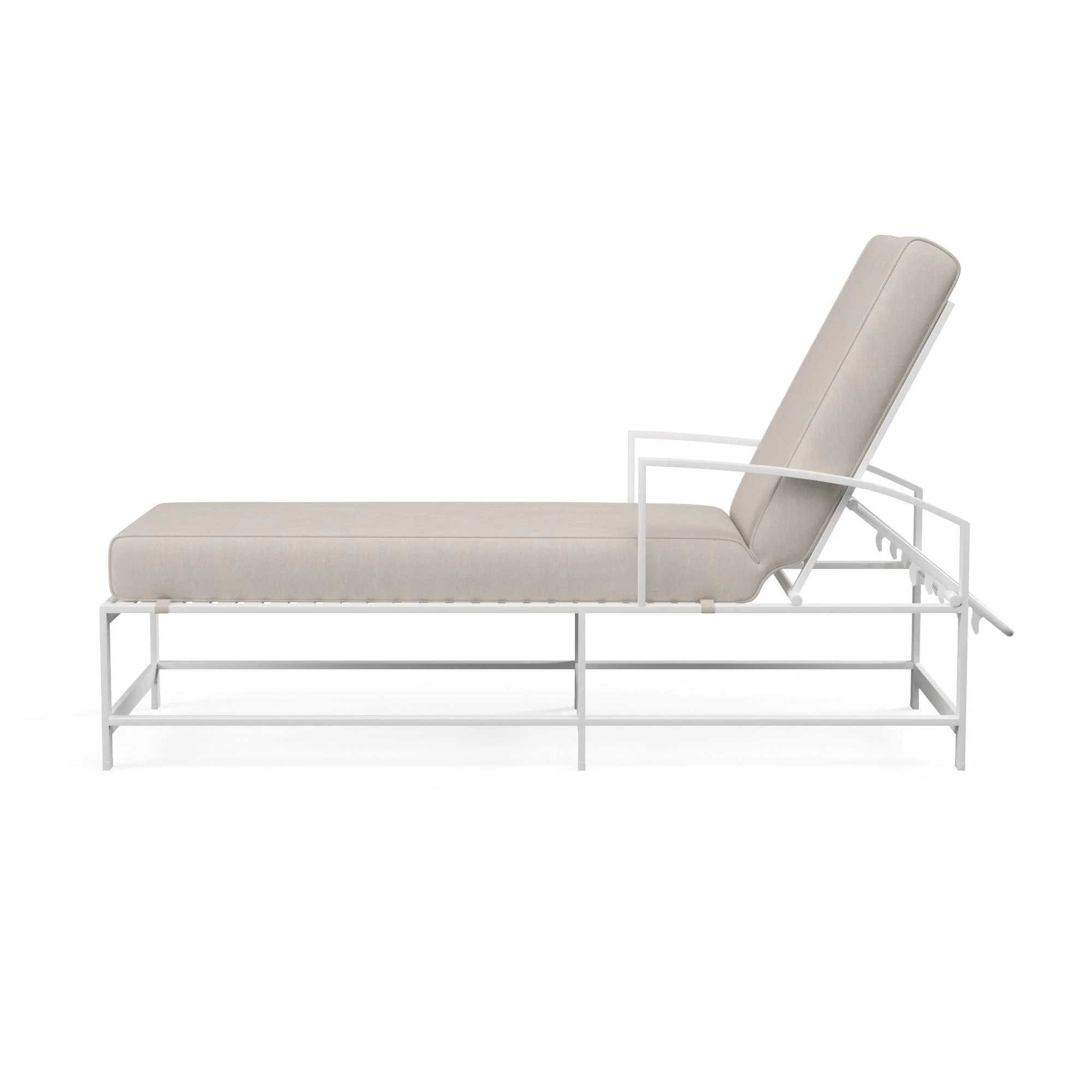 Bristol Chaise in Canvas Flax w/ Self Welt - Remutear