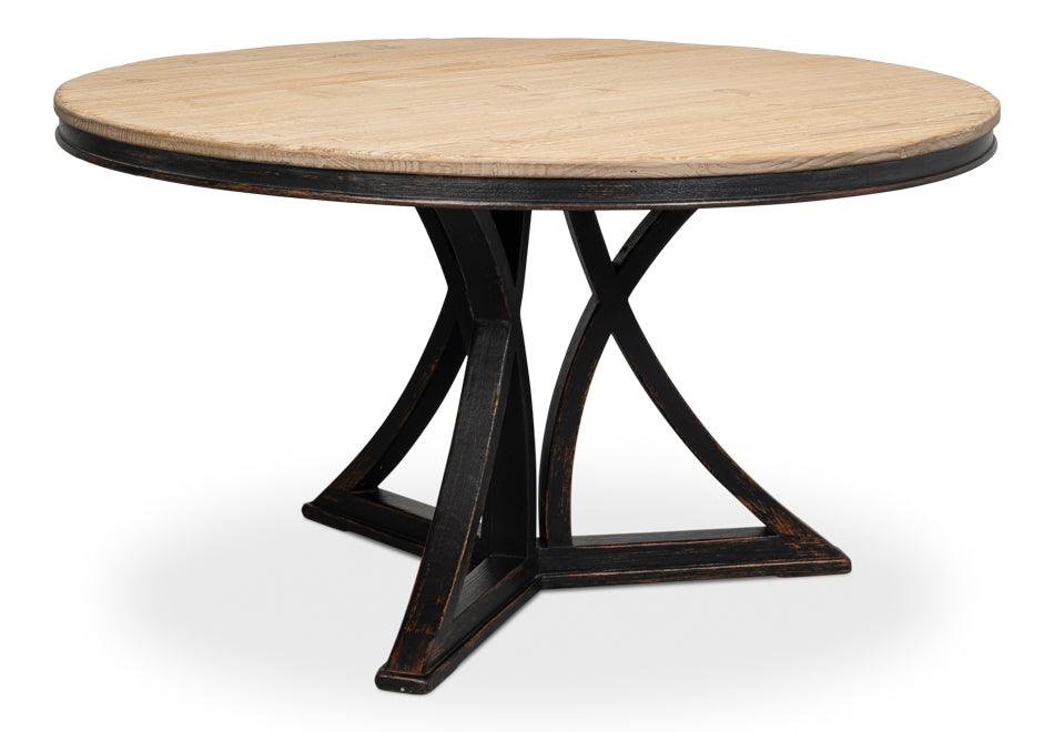 Flying Buttress Dining Table Ant. Black - Remutear