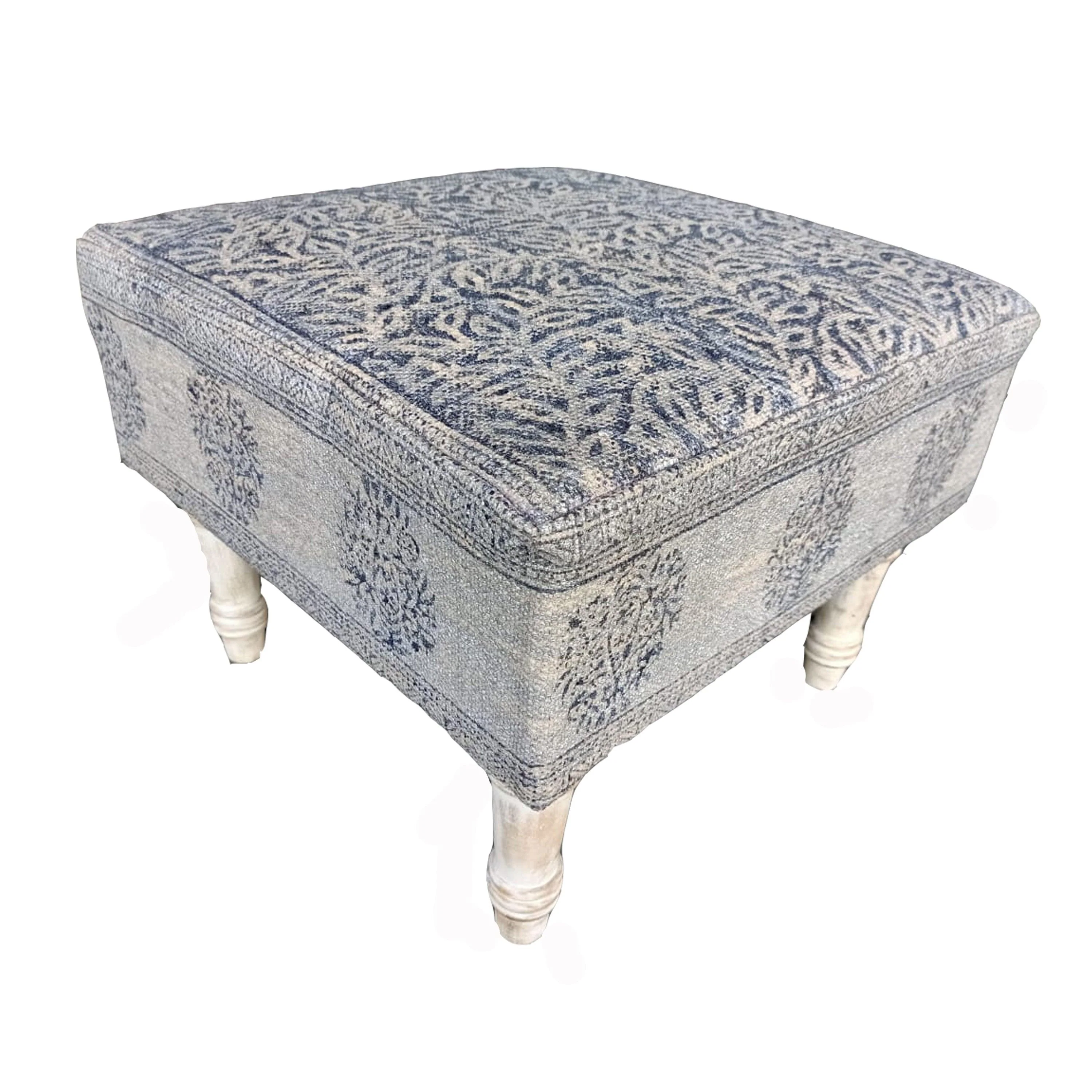 Printed Cotton Stool - Remutear