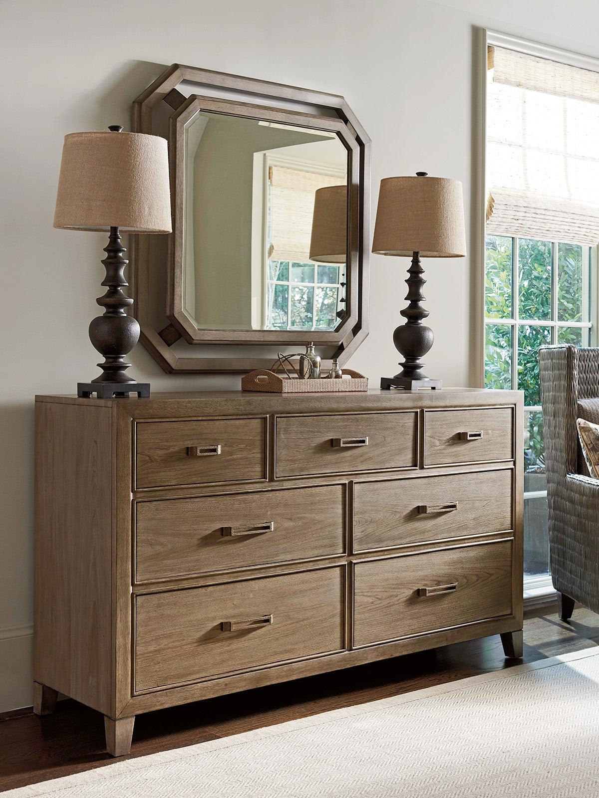 Cypress Point Lockeport Triple Dresser - Remutear