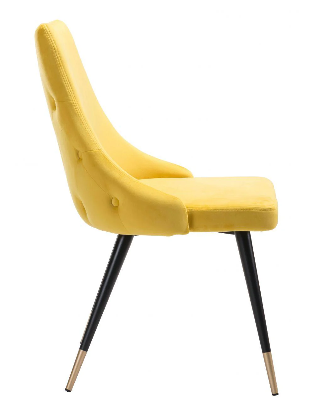 Piccolo Dining Chair (Set of 2) Yellow - Remutear