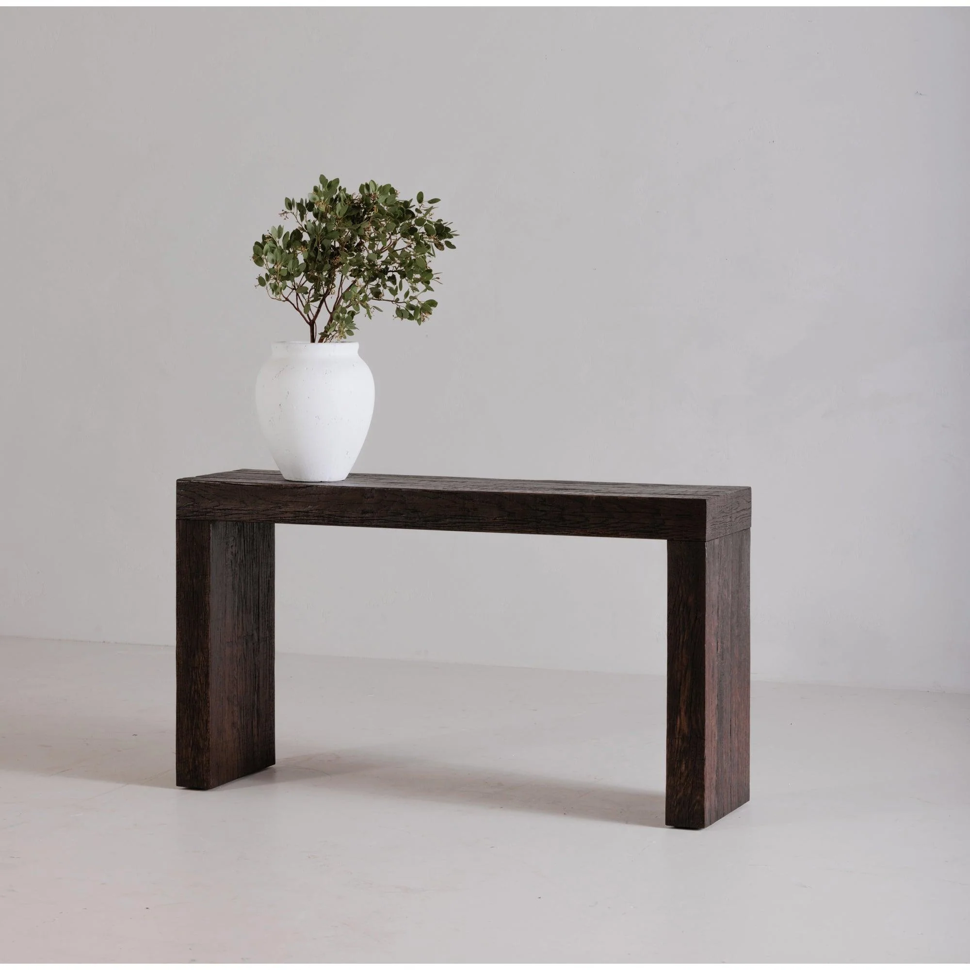 Evander Console Table Rustic Brown - Remutear