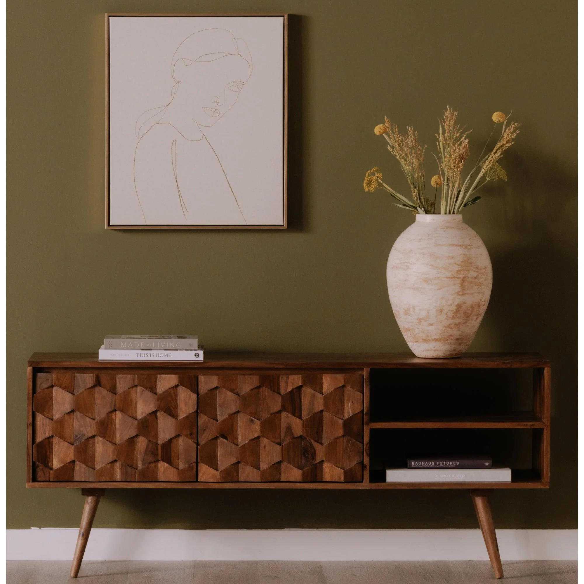 O2 Tv Cabinet Brown - Remutear