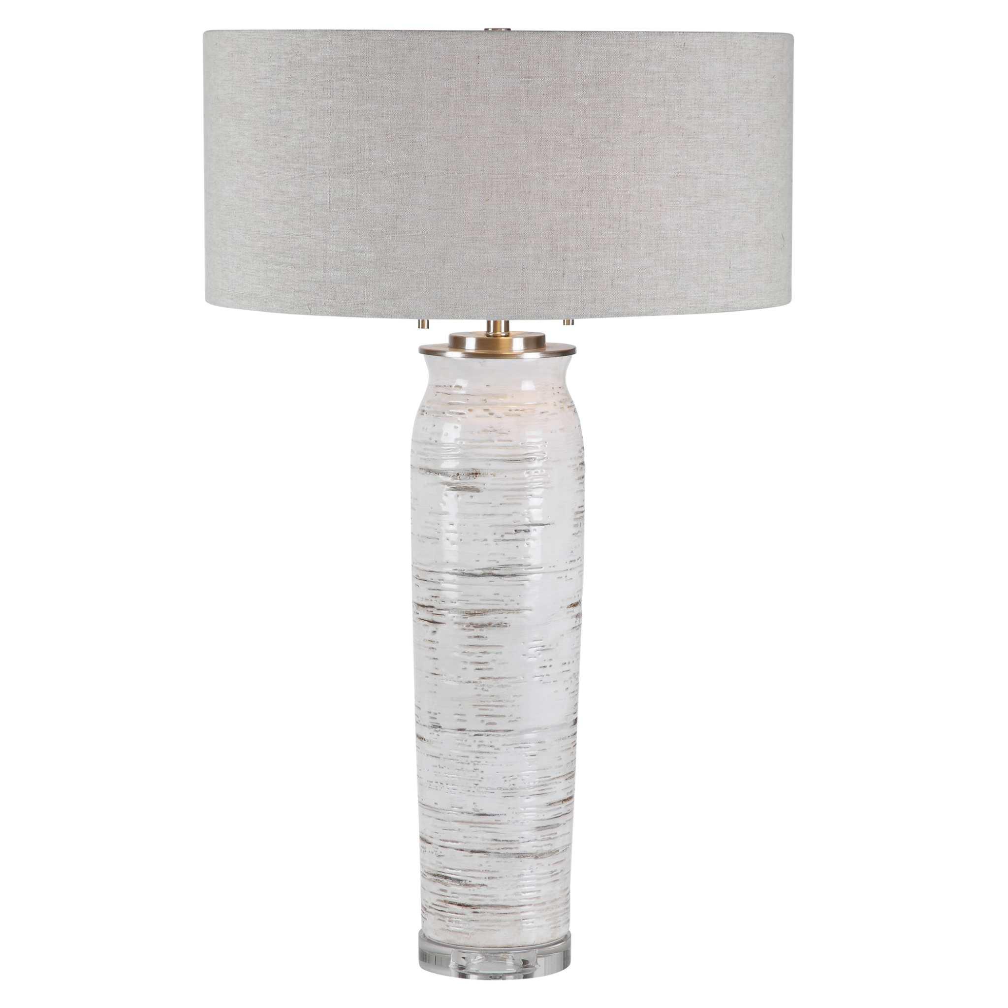 LENTA WHITE TABLE LAMP - Remutear