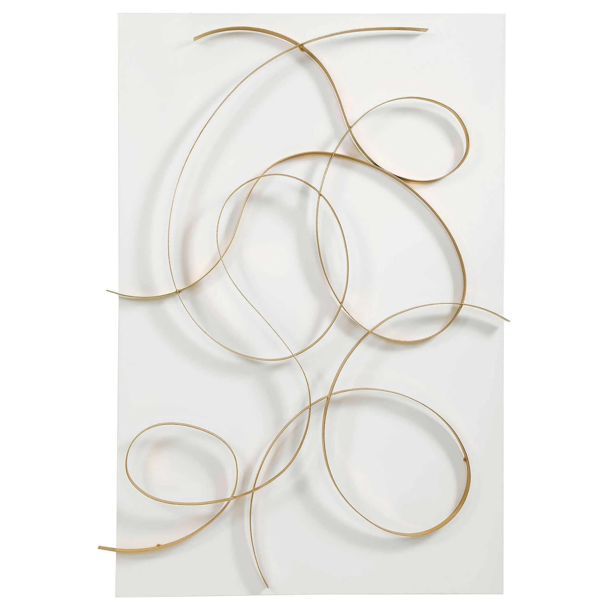 Freehand Modern Metal Wall Panel - Remutear