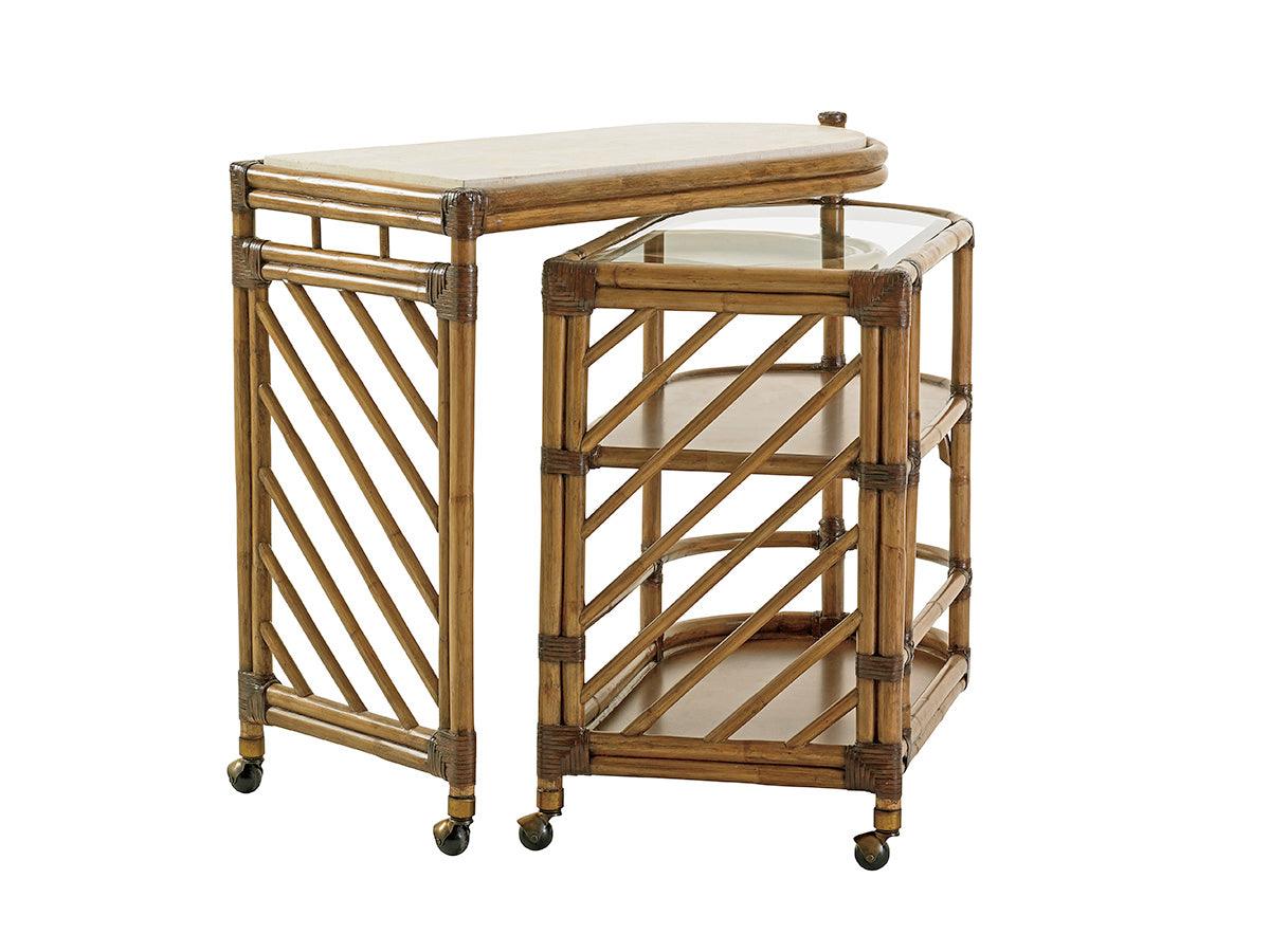 Twin Palms Cable Beach Bar Cart - Remutear
