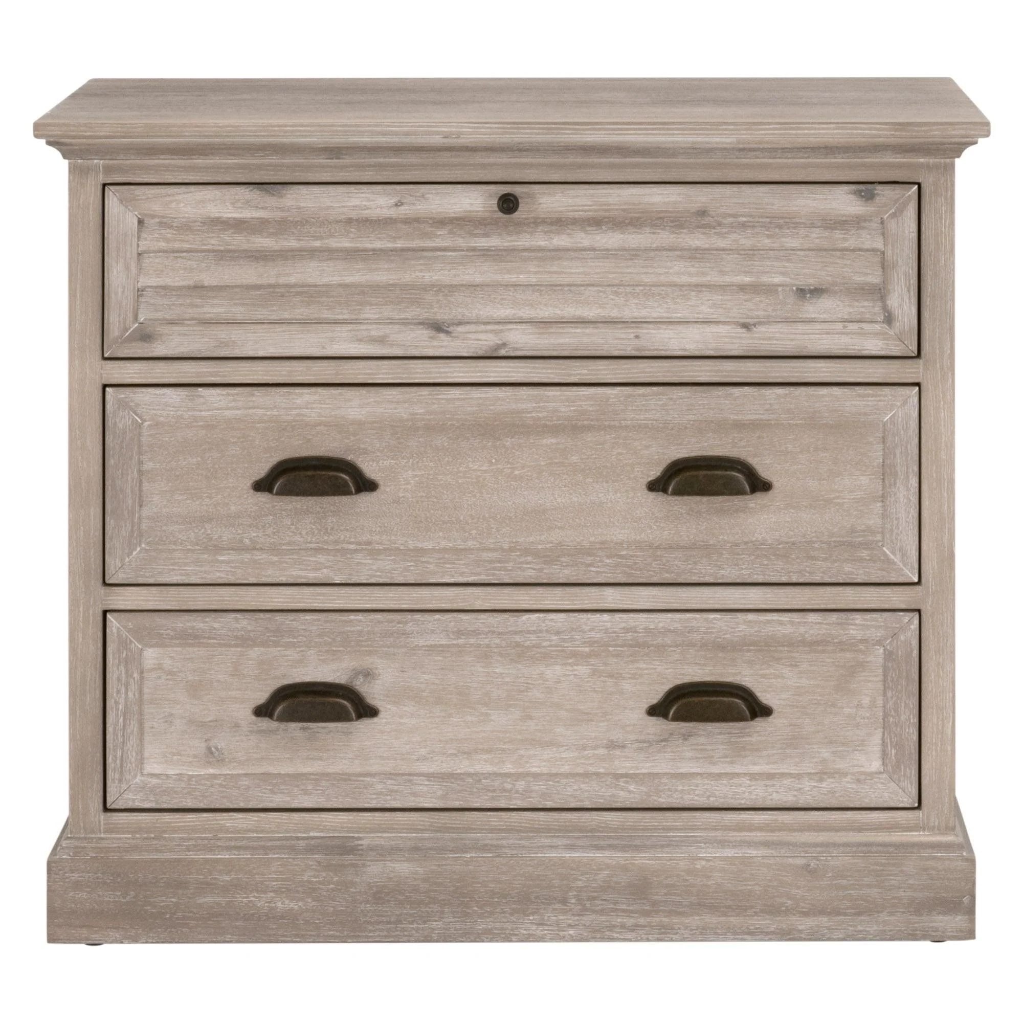 Eden 3-Drawer Nightstand - Remutear