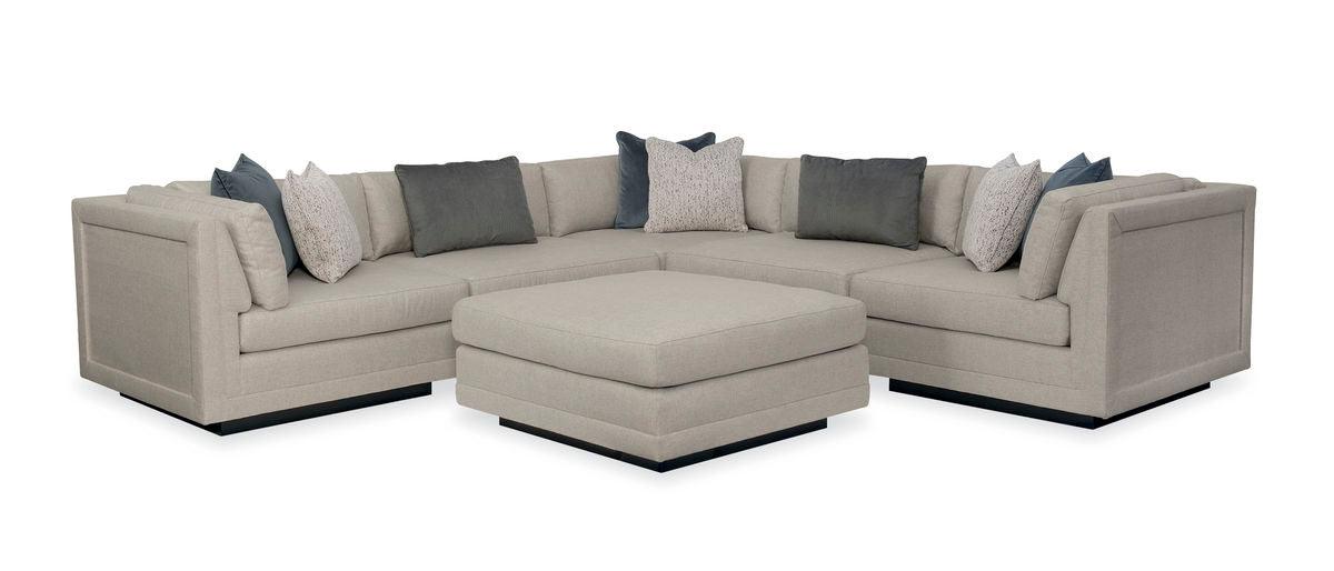 MODERN FUSION 6 PCS SECTIONAL - Remutear