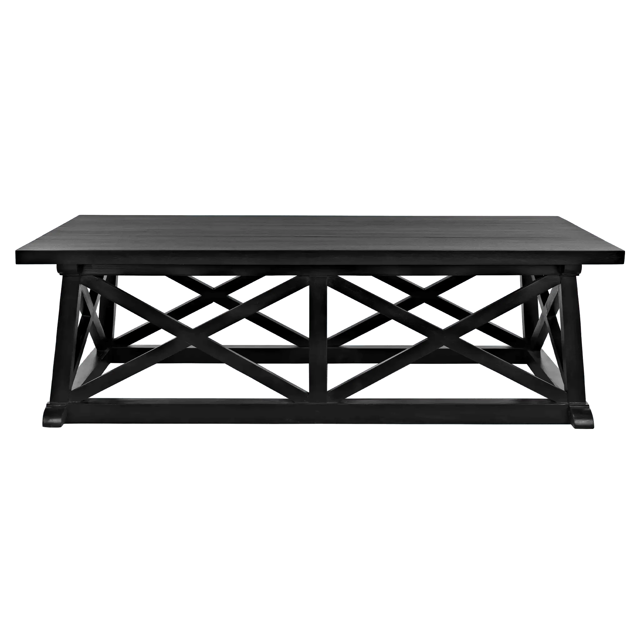 Sutton Coffee Table,Hand Rubbed Black - Remutear